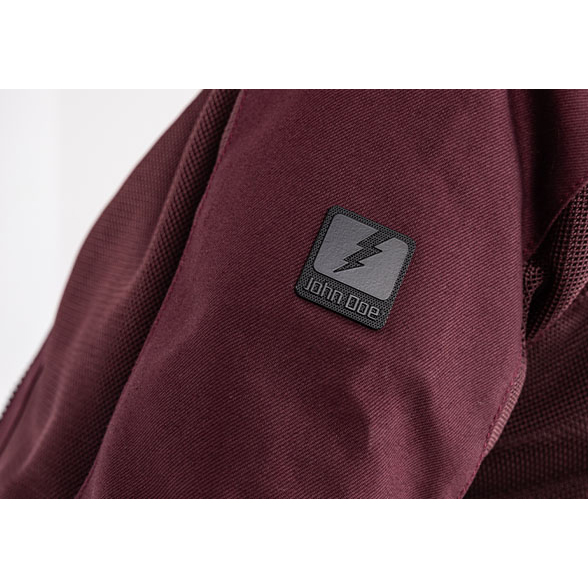 John Doe-Aero Mesh Damen Jacke bordeaux L-0001074005022010