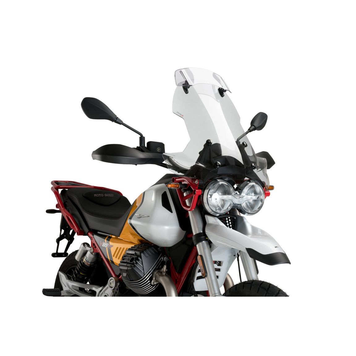 Puig Tourenscheibe mit Aufsatzspoiler klar für V85TT 2019-2023 - Motorradteile & Ersatzteile - Verkleidungen & Abdeckungen