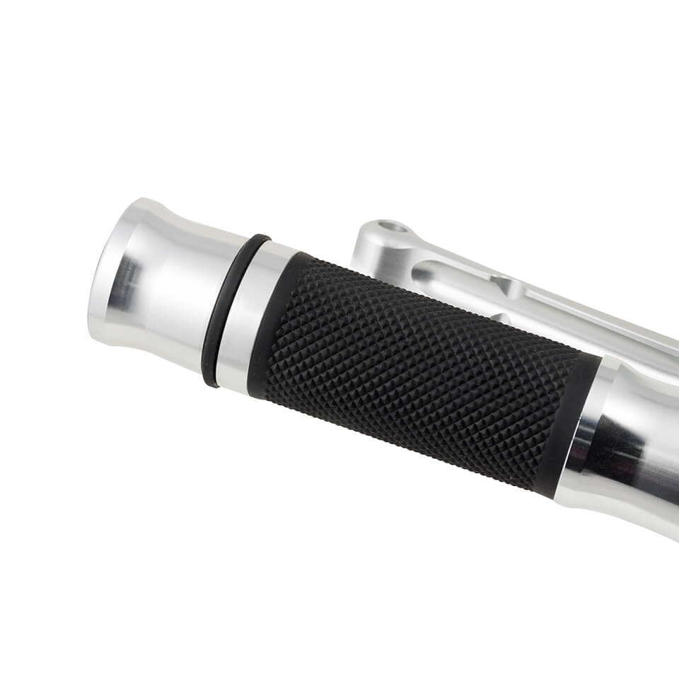 LSL Lenkergewichte für 14/18mm Innen-Ø Style silber - Motorradteile & Ersatzteile - Lenker, Griffe & Hebel