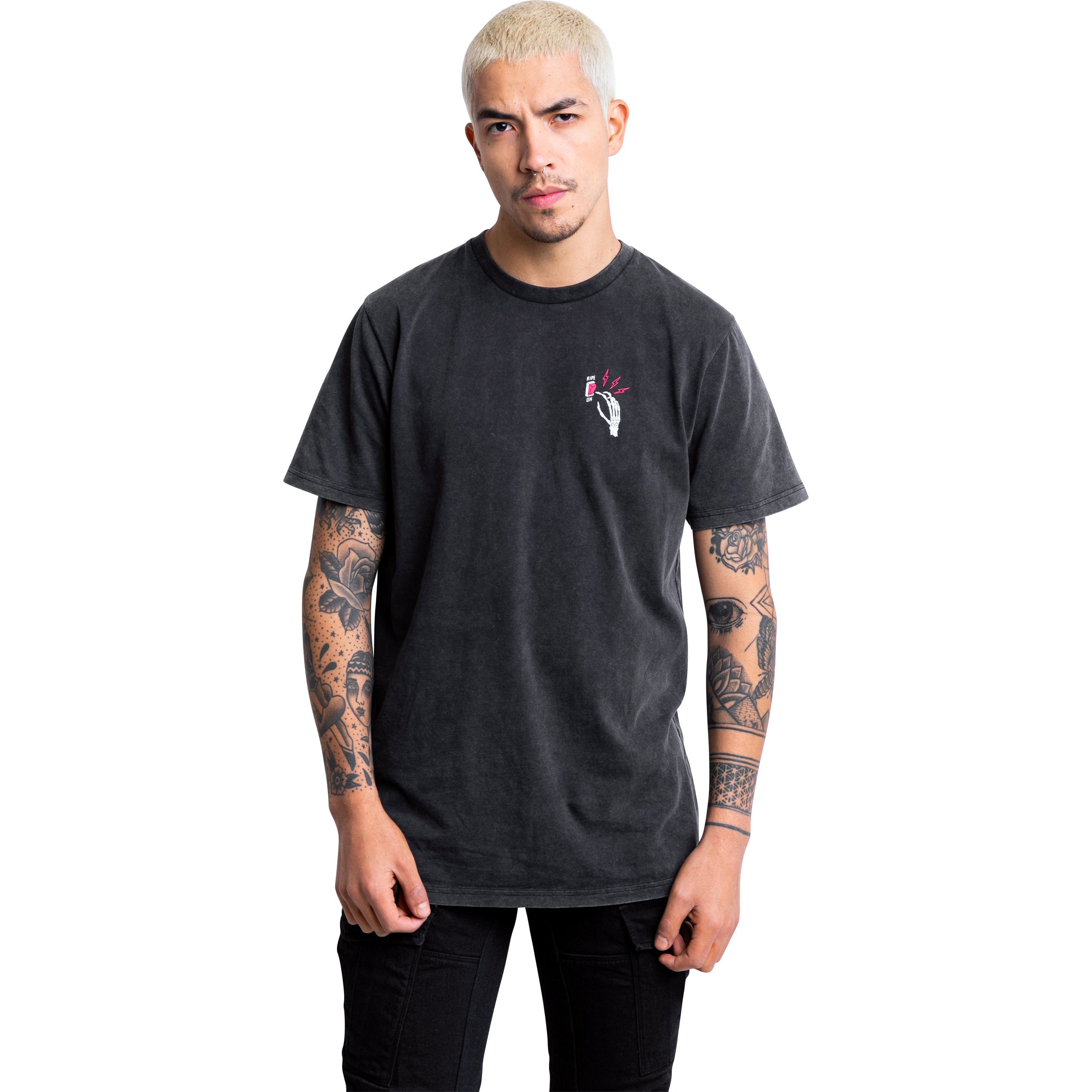 John Doe-T-Shirt Ride On Fade Out schwarz XXL-8021141999001012