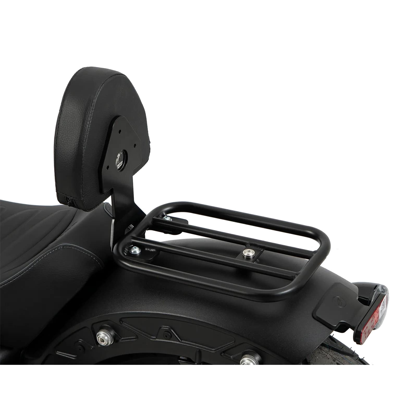 Hepco & Becker Gepäckträger Solorack mit Polster schwarz f.Sixty Bobber 25- - Motorradzubehör - Motorradgepäck