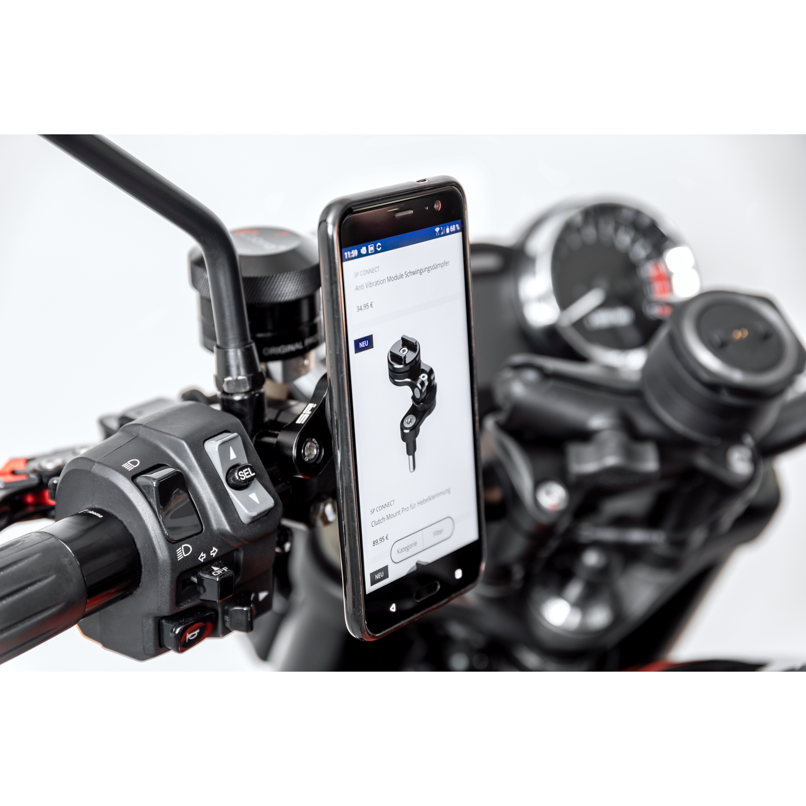 SP Connect-Clutch Mount Pro SPC+ für Hebelklemmung schwarz-5741581181010050