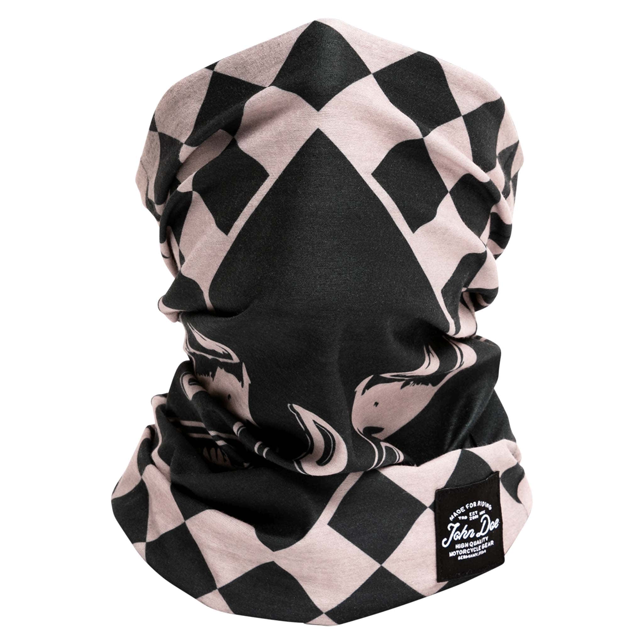 John Doe-Tube Classic JDM Flag Halstuch schwarz/weiß-0000489999031