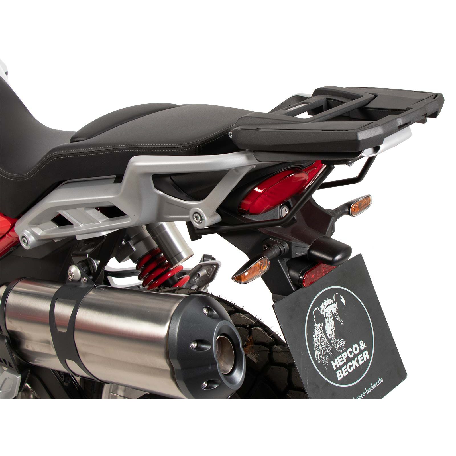 Hepco & Becker Gepäckträger Easyrack schwarz für V85 TT /Travel/Strada 24- - Motorradzubehör - Motorradgepäck