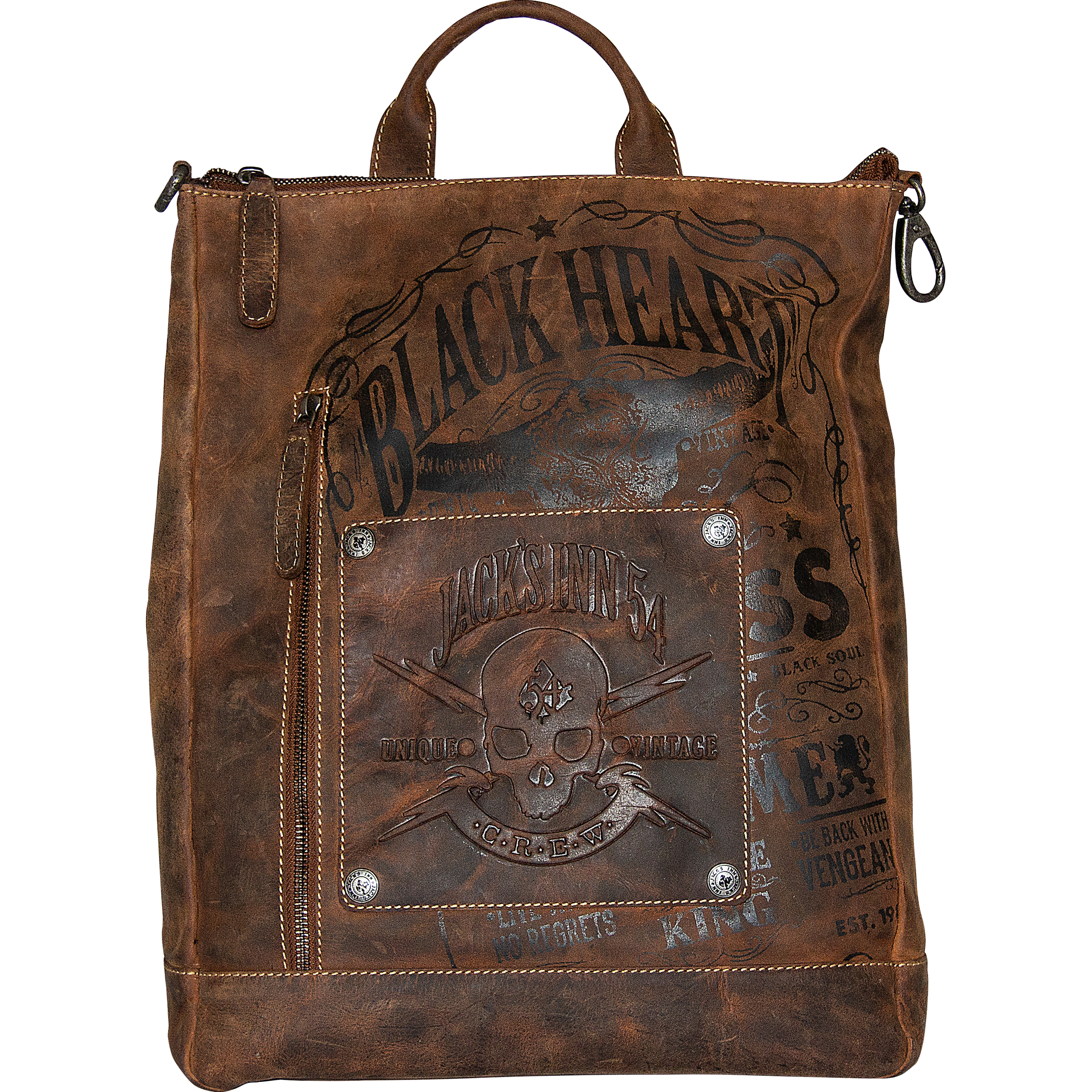 Jack's Inn 54-Leder Rucksack "Rob Roy"-5732951190999300