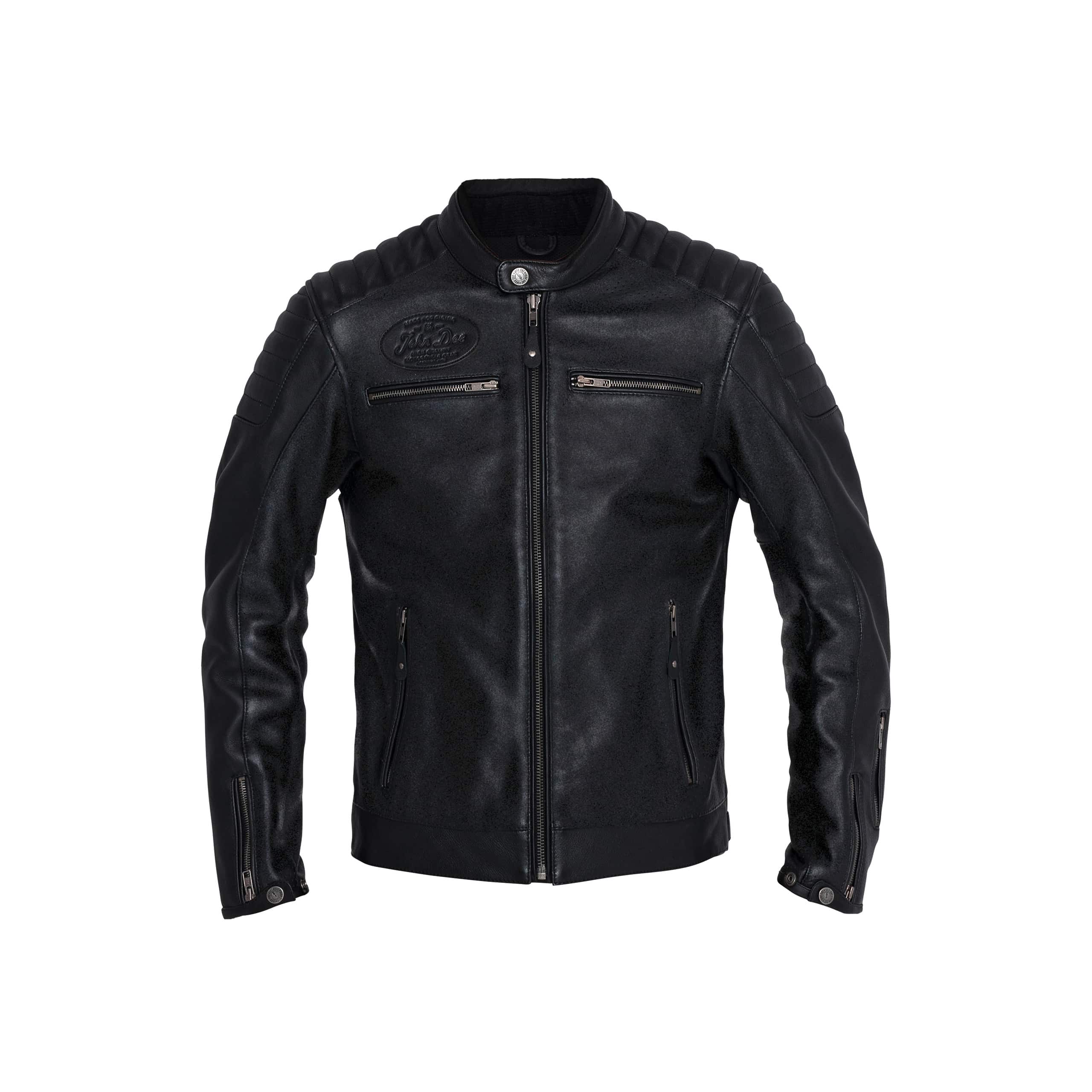 John Doe-Dexter Lederjacke schwarz-0000457005001