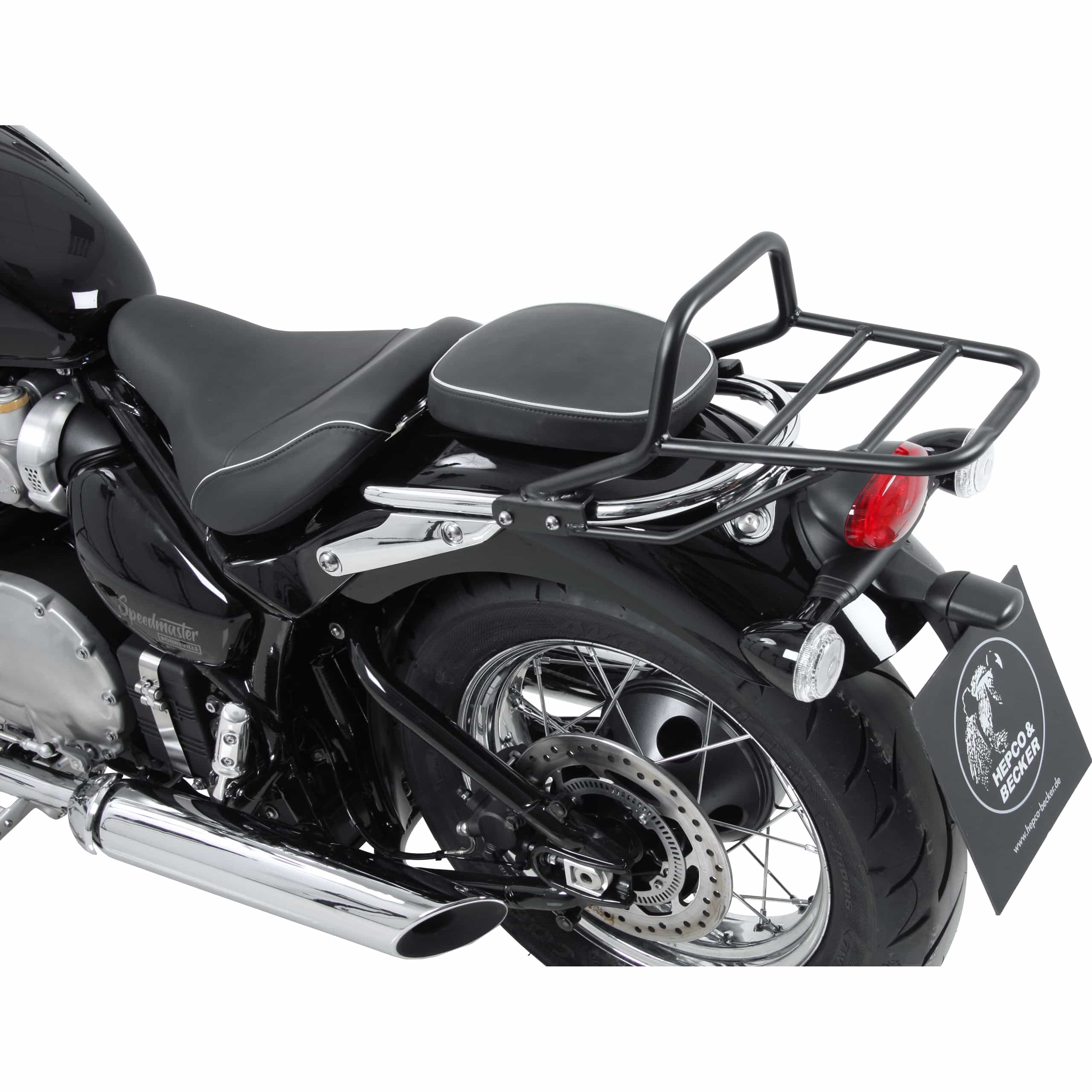 Hepco & Becker Rohrgepäckbrücke TC schwarz für Triumph Speedmaster 1200 - Motorradzubehör - Motorradgepäck