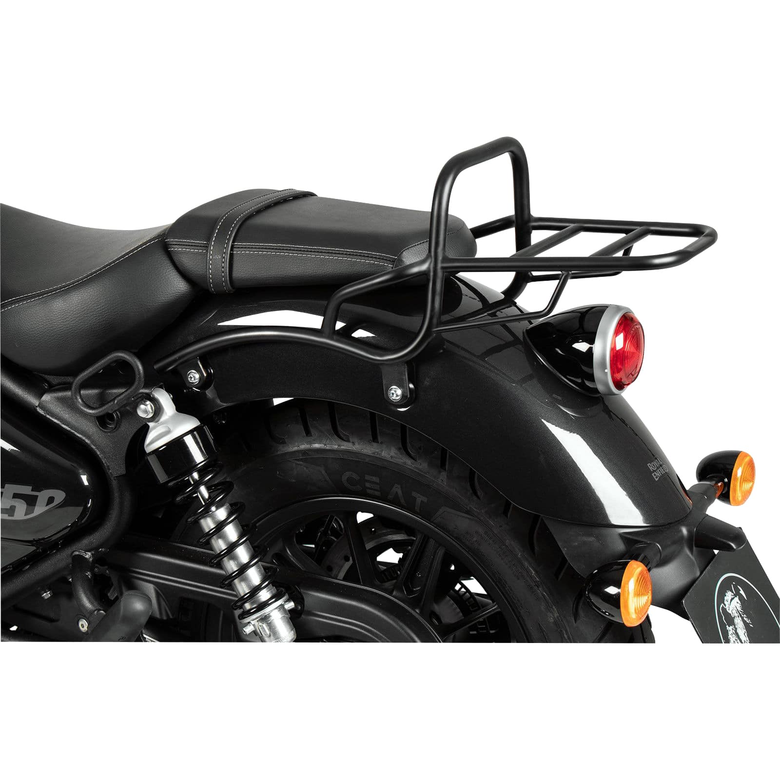 Hepco & Becker Rohrgepäckbrücke TC schwarz für Royal Enfield Super Meteor 6 - Motorradzubehör - Motorradgepäck