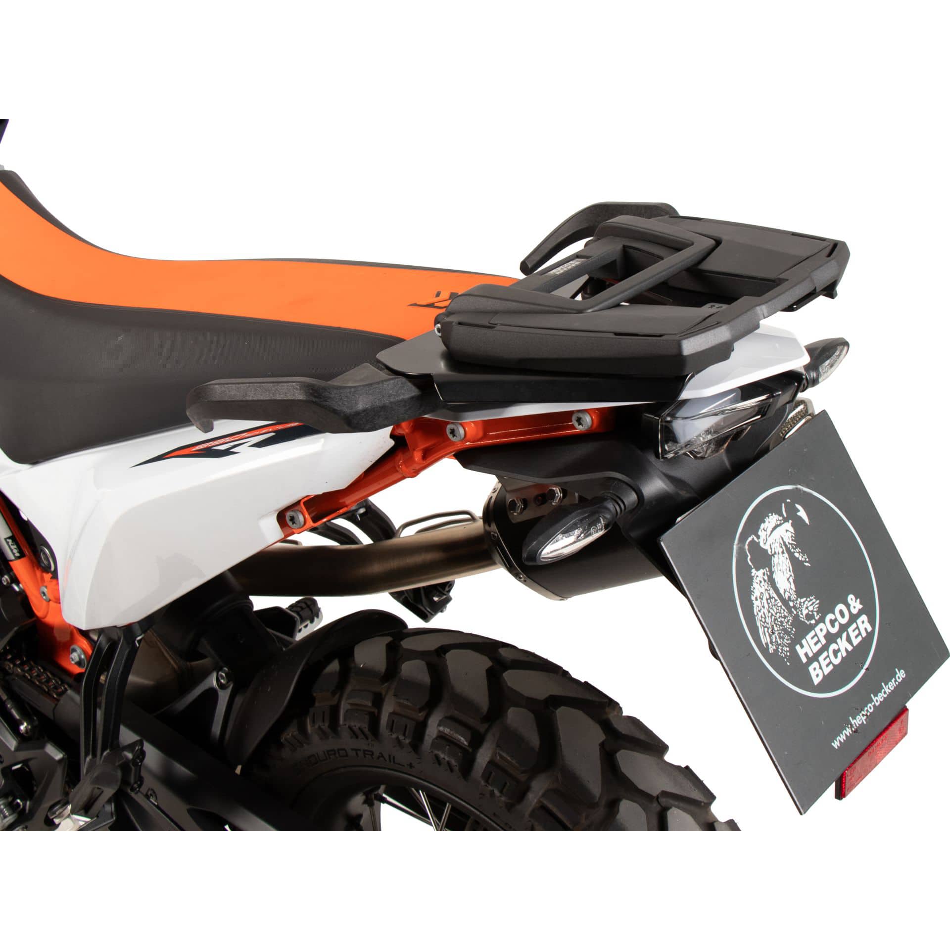 Hepco & Becker Gepäckträger Easyrack schwarz für KTM 890 Adventure 2023- - Motorradzubehör - Motorradgepäck