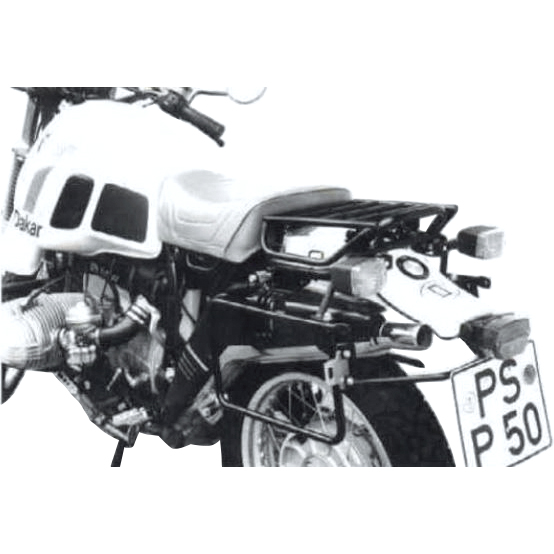 Hepco & Becker Seitenkofferträger schwarz für BMW R 80 G/S Paris Dakar - Motorradzubehör - Motorradgepäck