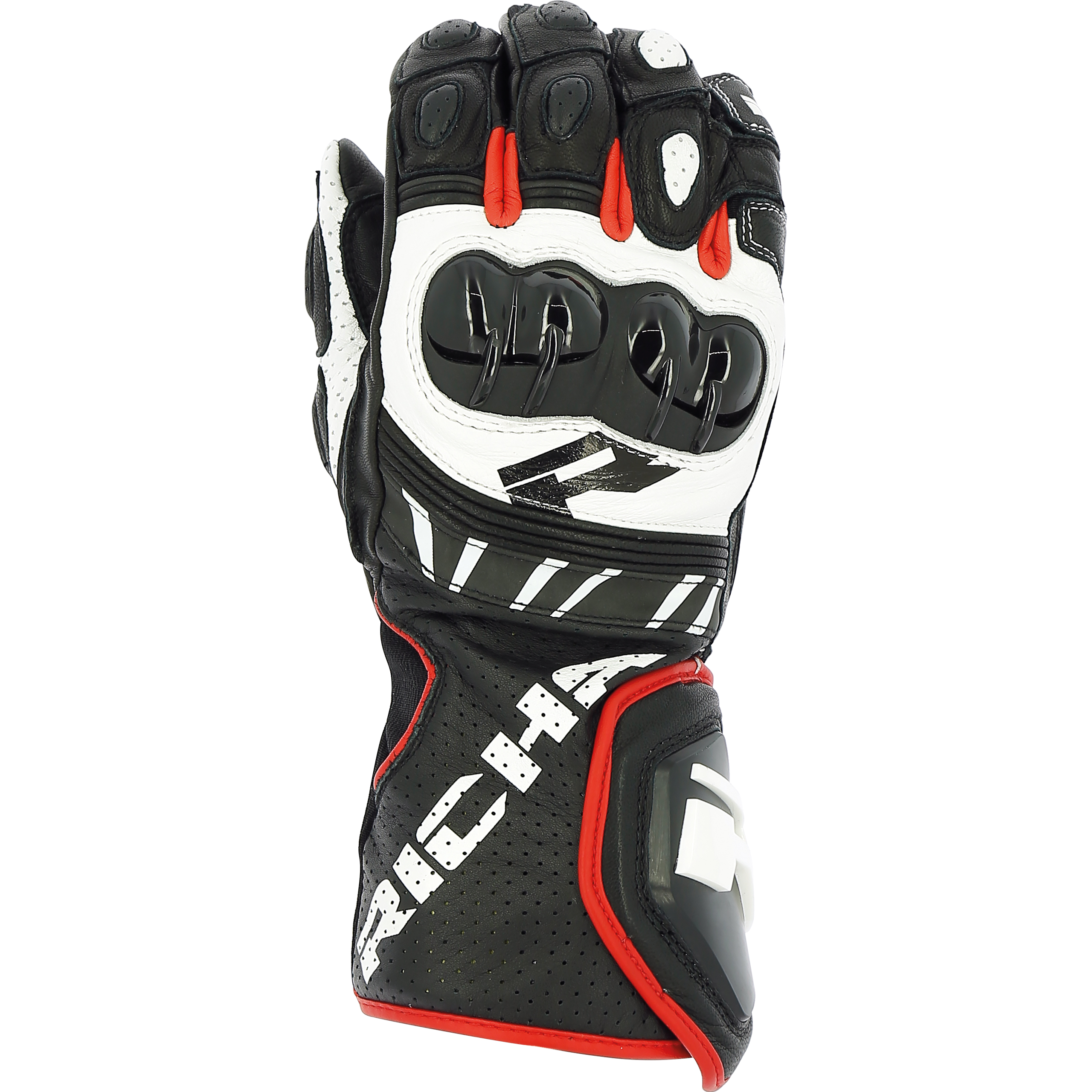 Richa-R-Pro Racing Handschuh schwarz/rot M-3117351006002009
