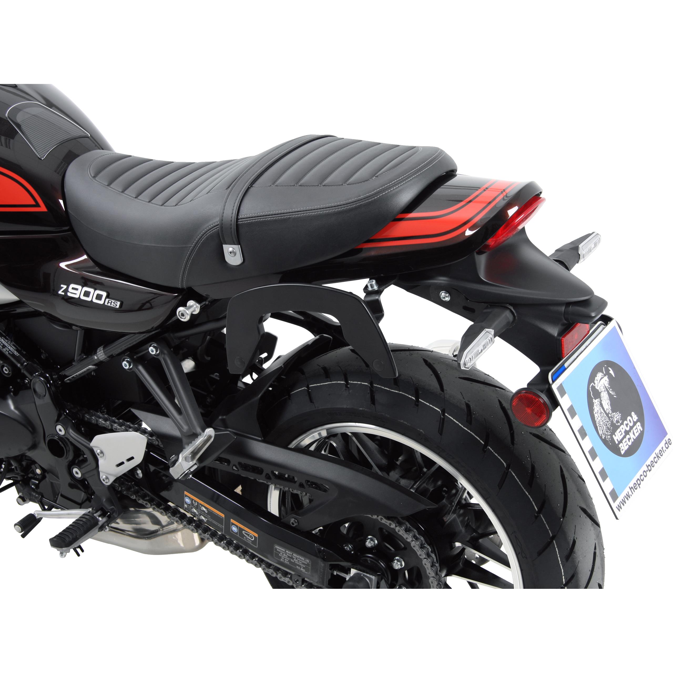 Hepco & Becker C-Bow Seitentaschenhalter schwarz für Z 900 RS /Cafe 18-24 - Motorradzubehör - Motorradgepäck