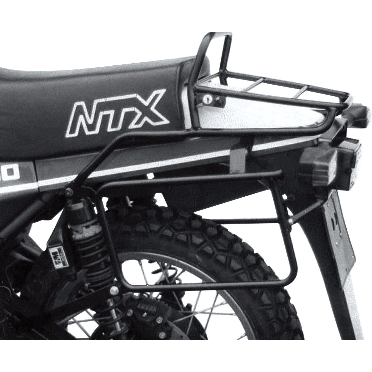 Hepco & Becker Seitenkofferträger schwarz für Moto Guzzi V 65 NTX 1987-1988 - Motorradzubehör - Motorradgepäck