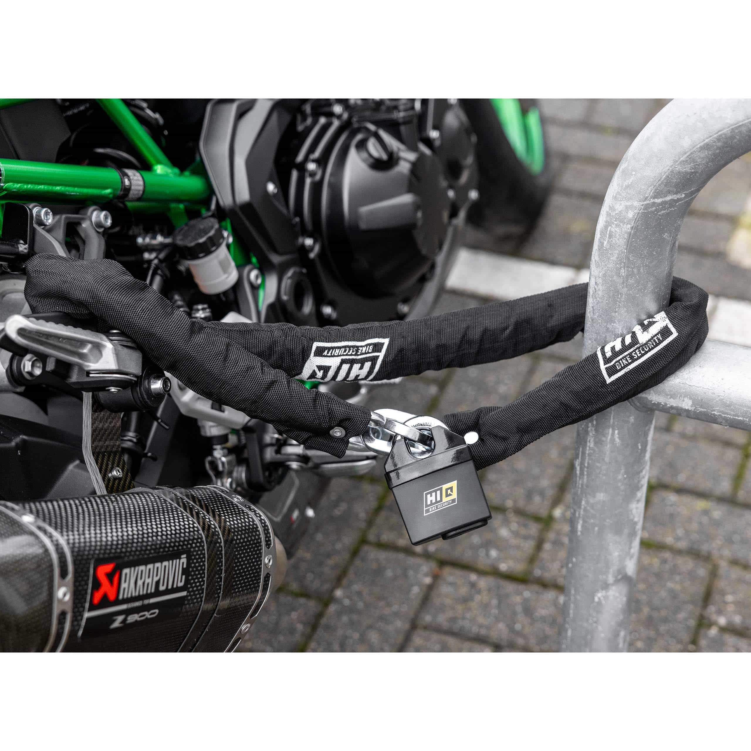 Hi-Q Bike Security-Hi-Q Bike Security Kettenschloss 120 cm-0000449018000000