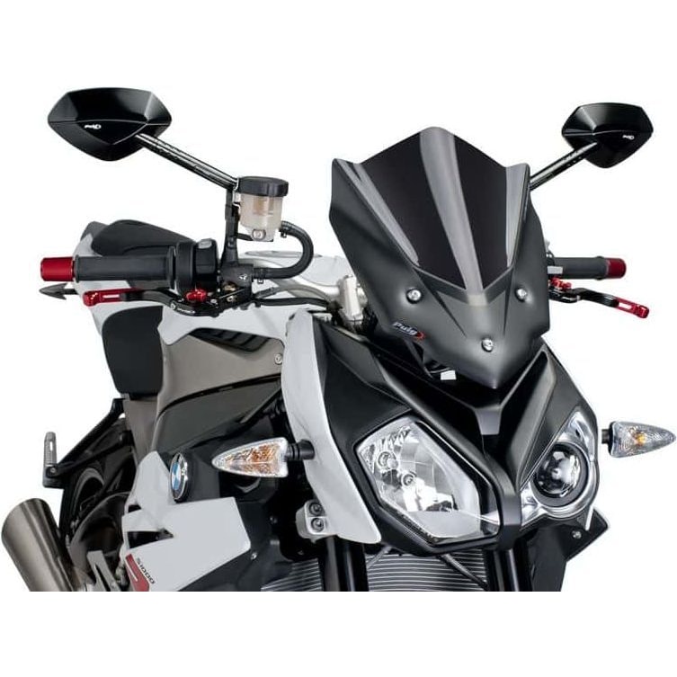Puig Windschutzscheibe NG Sport carbonlook für S 1000 R 2014-2018 - Motorradteile & Ersatzteile - Anbauteile