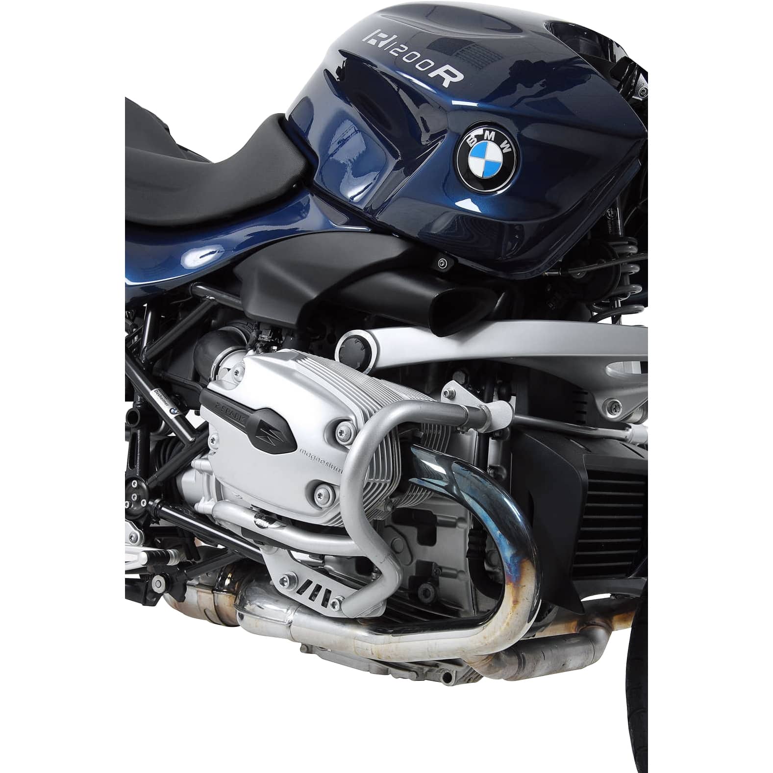 Hepco & Becker Sturzbügel silber für BMW R 1200 R 2011-2014 - Motorradteile & Ersatzteile - Anbauteile