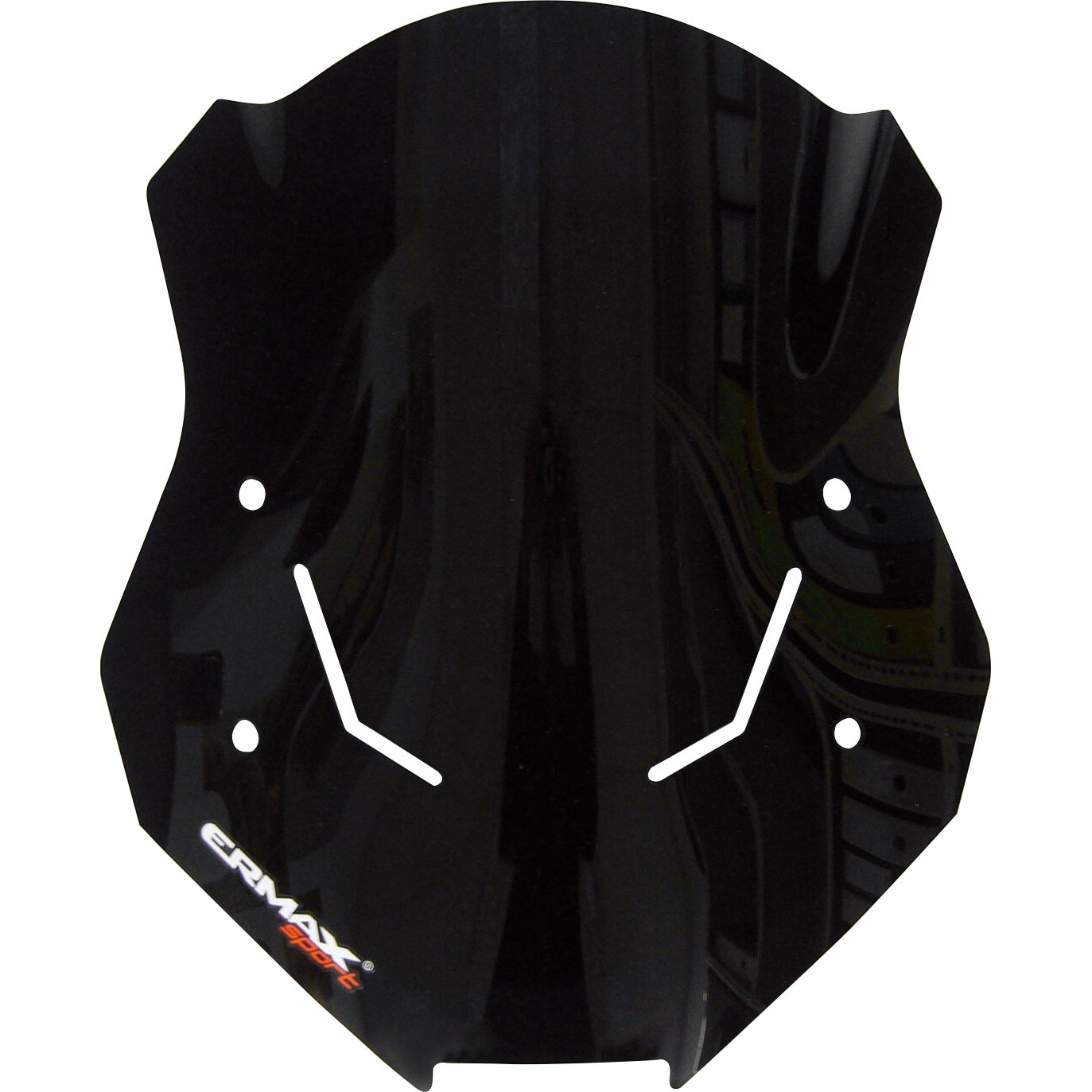 Ermax Scheibe Sport schwarz für Kymco DT X360 125/350 - Motorradteile & Ersatzteile - Anbauteile