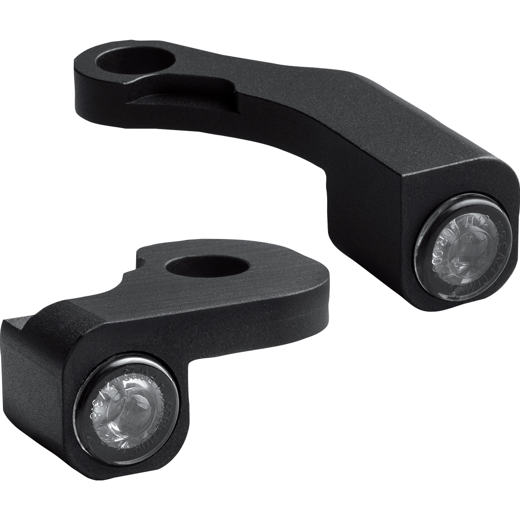 HeinzBikes LED Armaturenblinkerpaar Nano für Touring 2009-2013 schwarz - Motorradteile & Ersatzteile - Beleuchtung