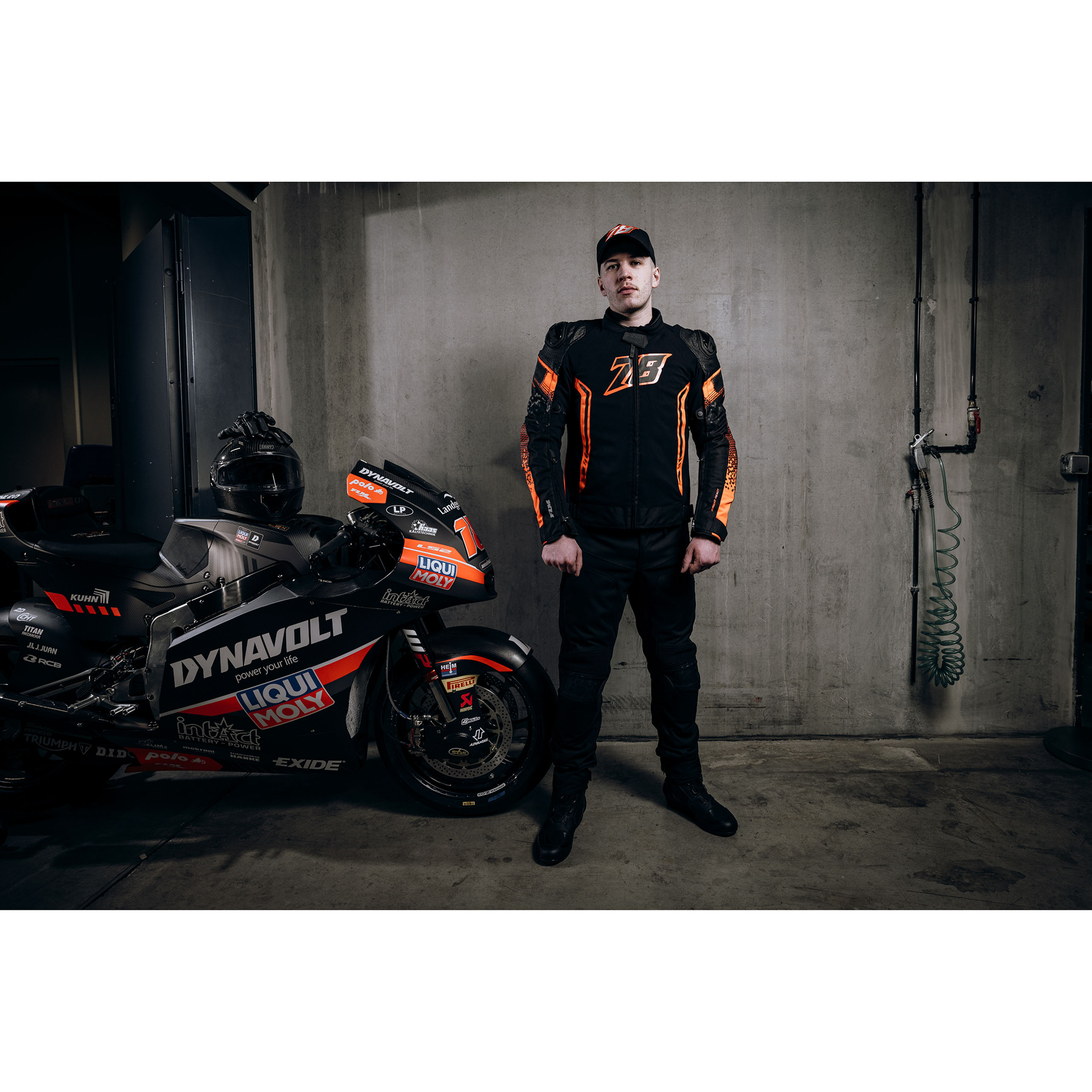FLM-Octane Textiljacke 2 schwarz/rot S-0000827999033008
