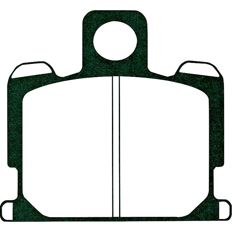 Hi-Q Bremsbeläge organisch FA070 66,5x59x10mm - Motorradteile & Ersatzteile - Bremsen