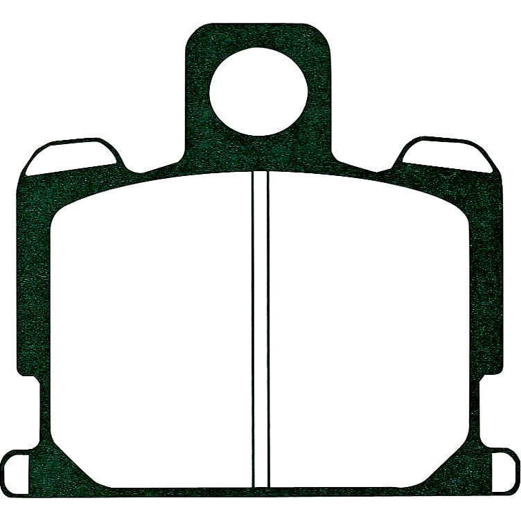 Hi-Q Bremsbeläge organisch FA070 66,5x59x10mm - Motorradteile & Ersatzteile - Bremsen