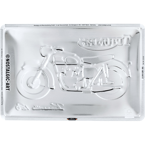 Nostalgic-Art-Blechschild 20 x 30 cm Triumph - Bonneville-5743031207000202