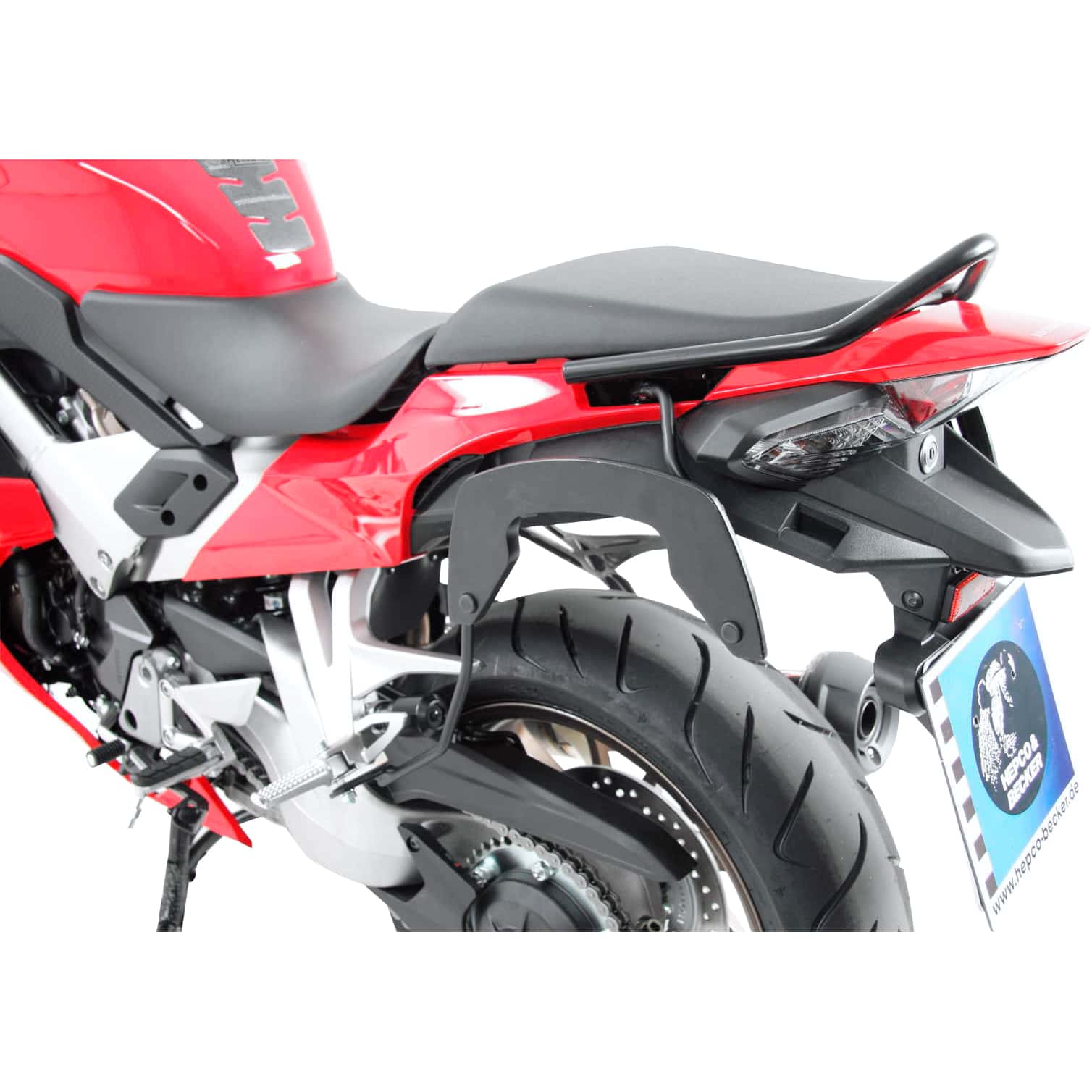 Hepco & Becker C-Bow Seitentaschenhalter schwarz für Honda VFR 800 F 2014- - Motorradzubehör - Motorradgepäck