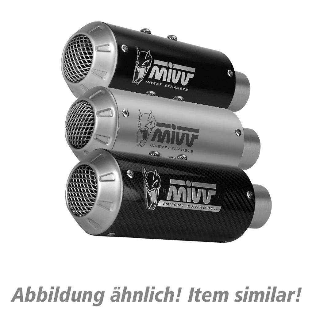 MIVV-MK3 Auspuff K.052.LM3B schwarz für Kawasaki Z 900 2020 Euro4-5734701000999070