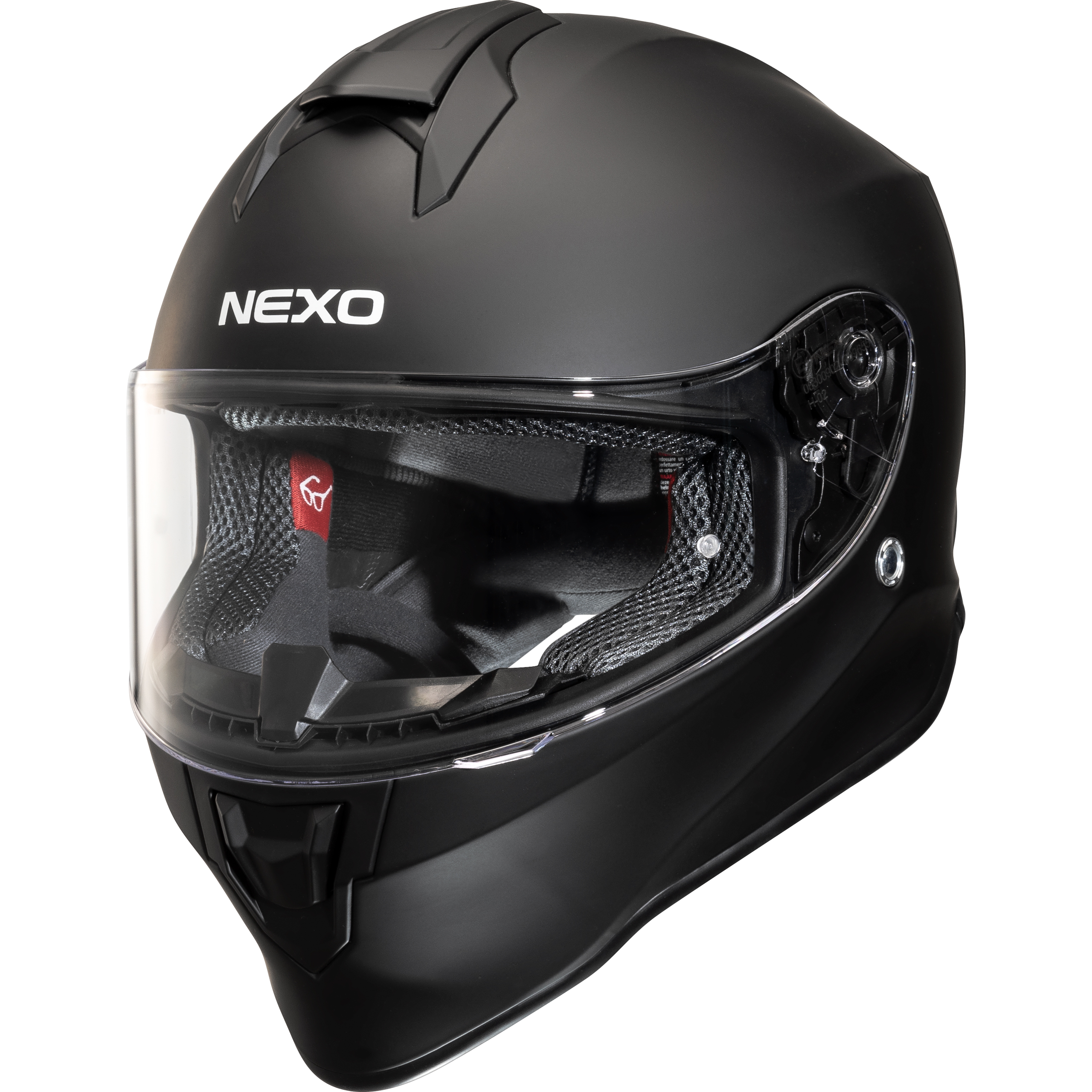 Nexo Integralhelm Basic III mattschwarz L - Helme & Brillen - Motorradhelme