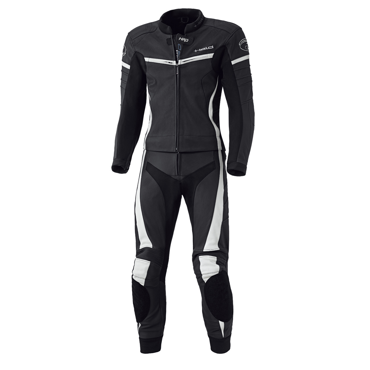 Held Spire Lederkombi 2-tlg. schwarz/weiß 48 - Motorradbekleidung - Motorradbekleidung Herren
