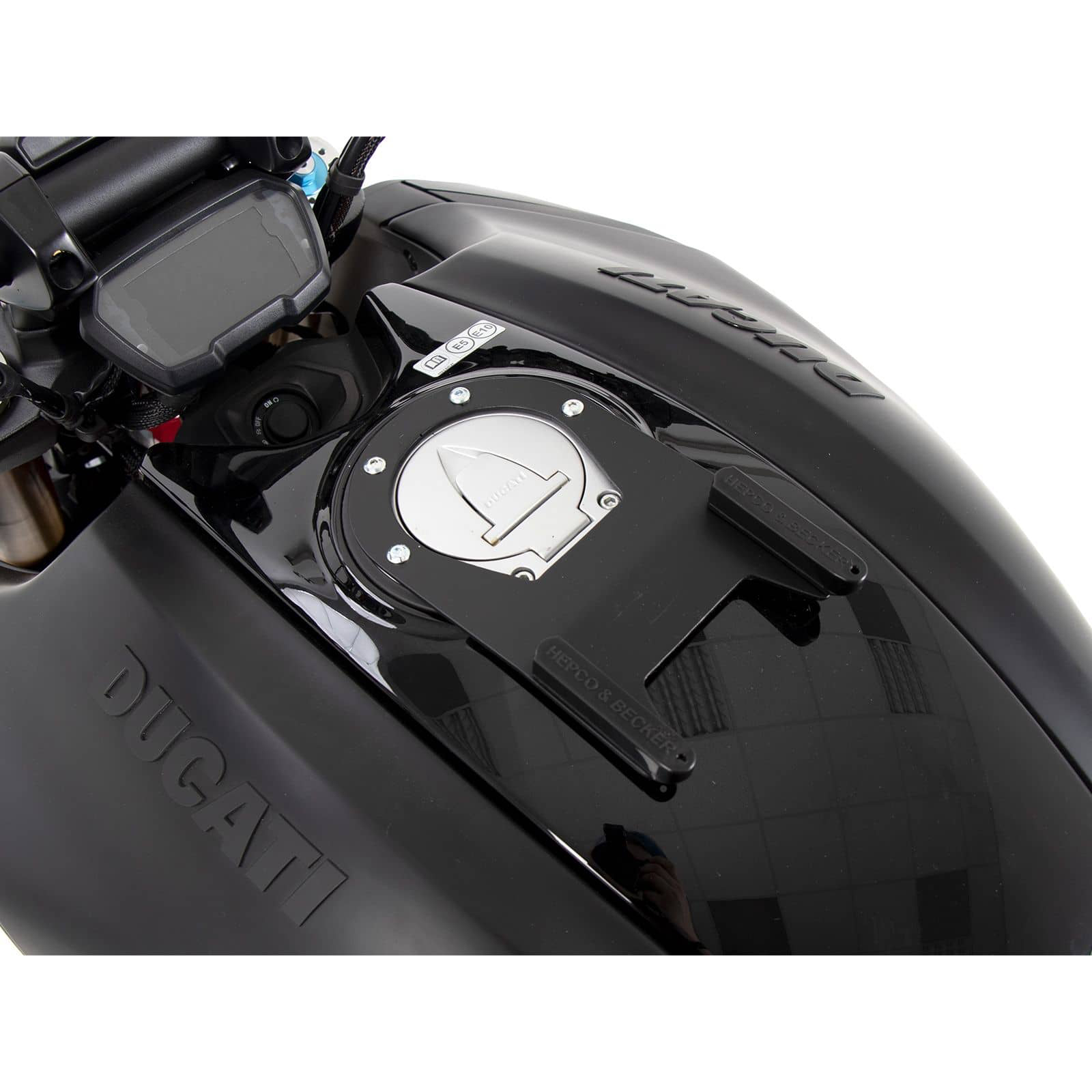 Hepco & Becker Lock-it Tankring Basic für Ducati Diavel 1260 /S - Motorradzubehör - Motorradgepäck