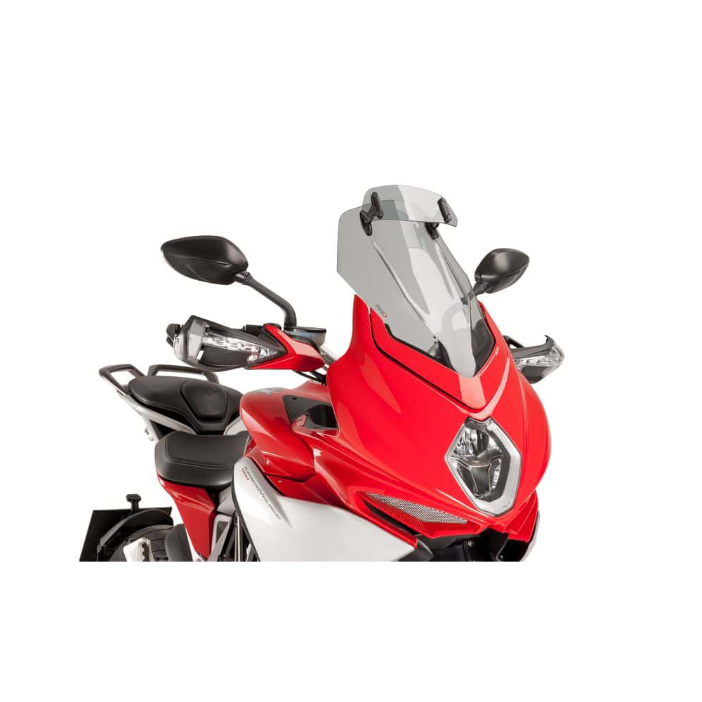 Puig Tourenscheibe mit Aufsatzspoiler getönt für MV Agusta Turism - Motorradteile & Ersatzteile - Verkleidungen & Abdeckungen