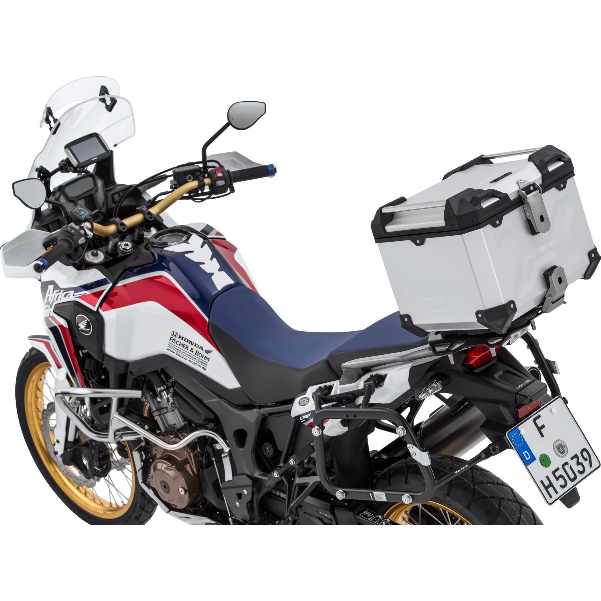 SW-MOTECH-TraX® Adventure Alu Topcase 38 Liter silber-5698501203010000