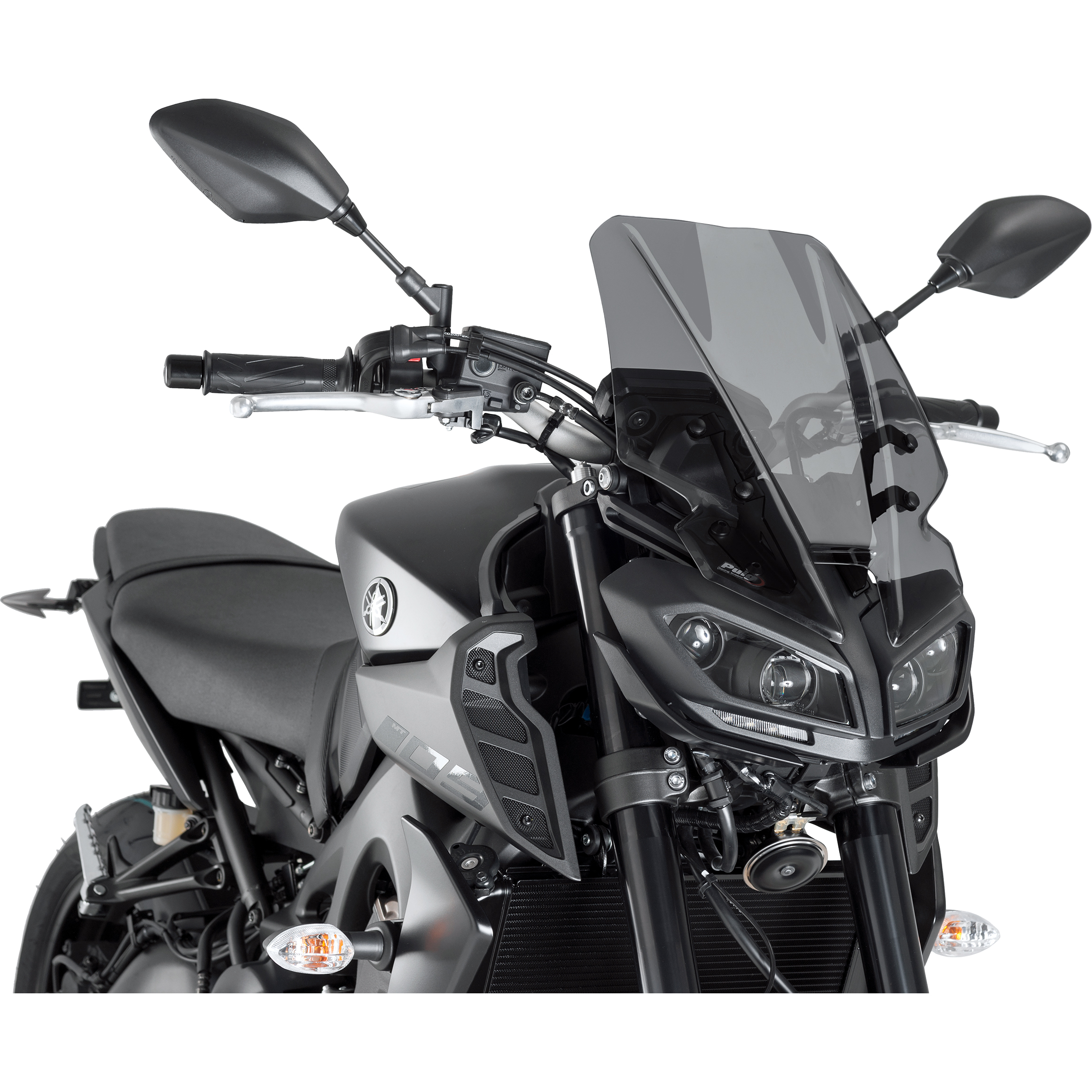 Puig Windschutzscheibe NG Touring stark getönt für MT-09 17-20 - Motorradteile & Ersatzteile - Anbauteile