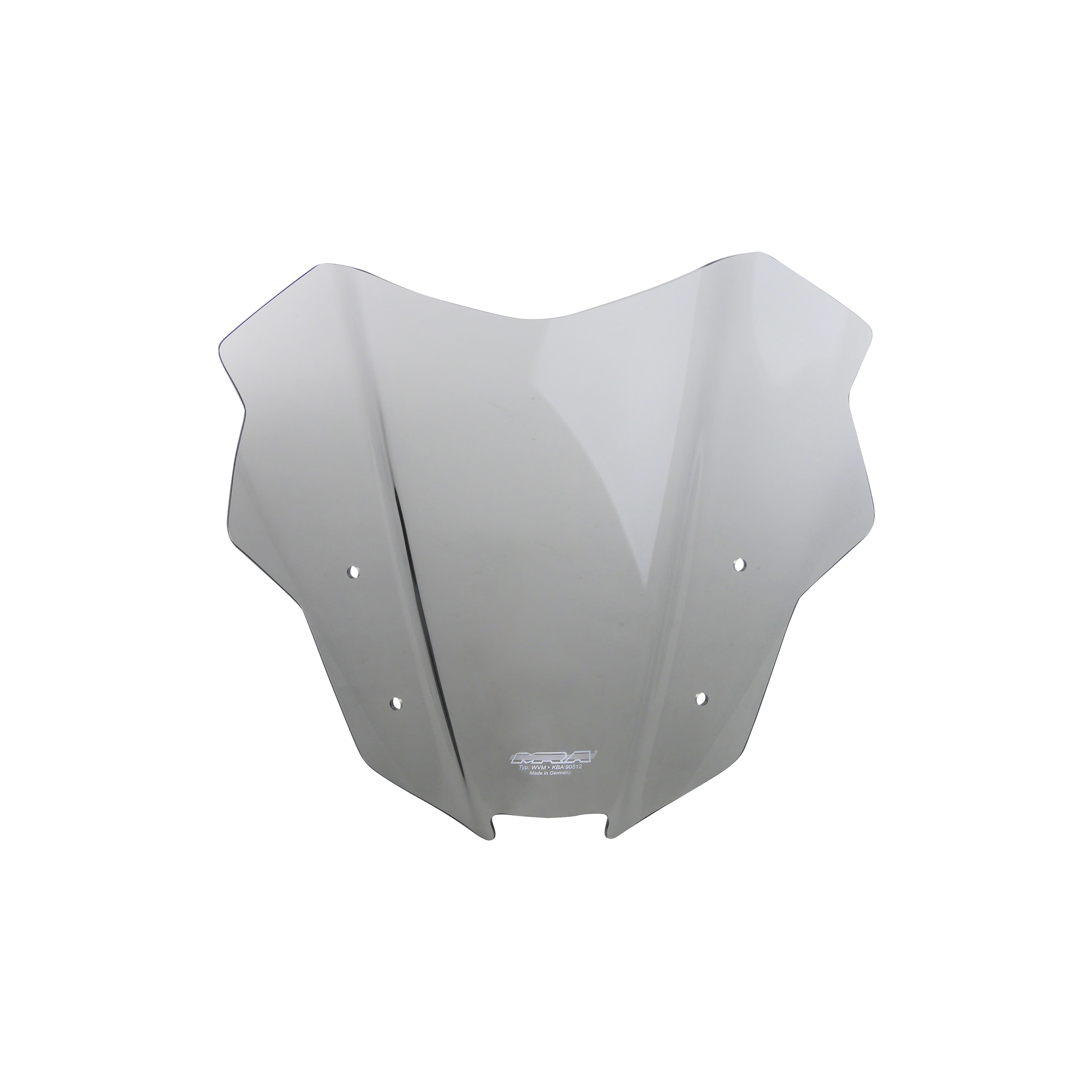 MRA windscreen Streamline SL 270x365mm without mounting kit tinted