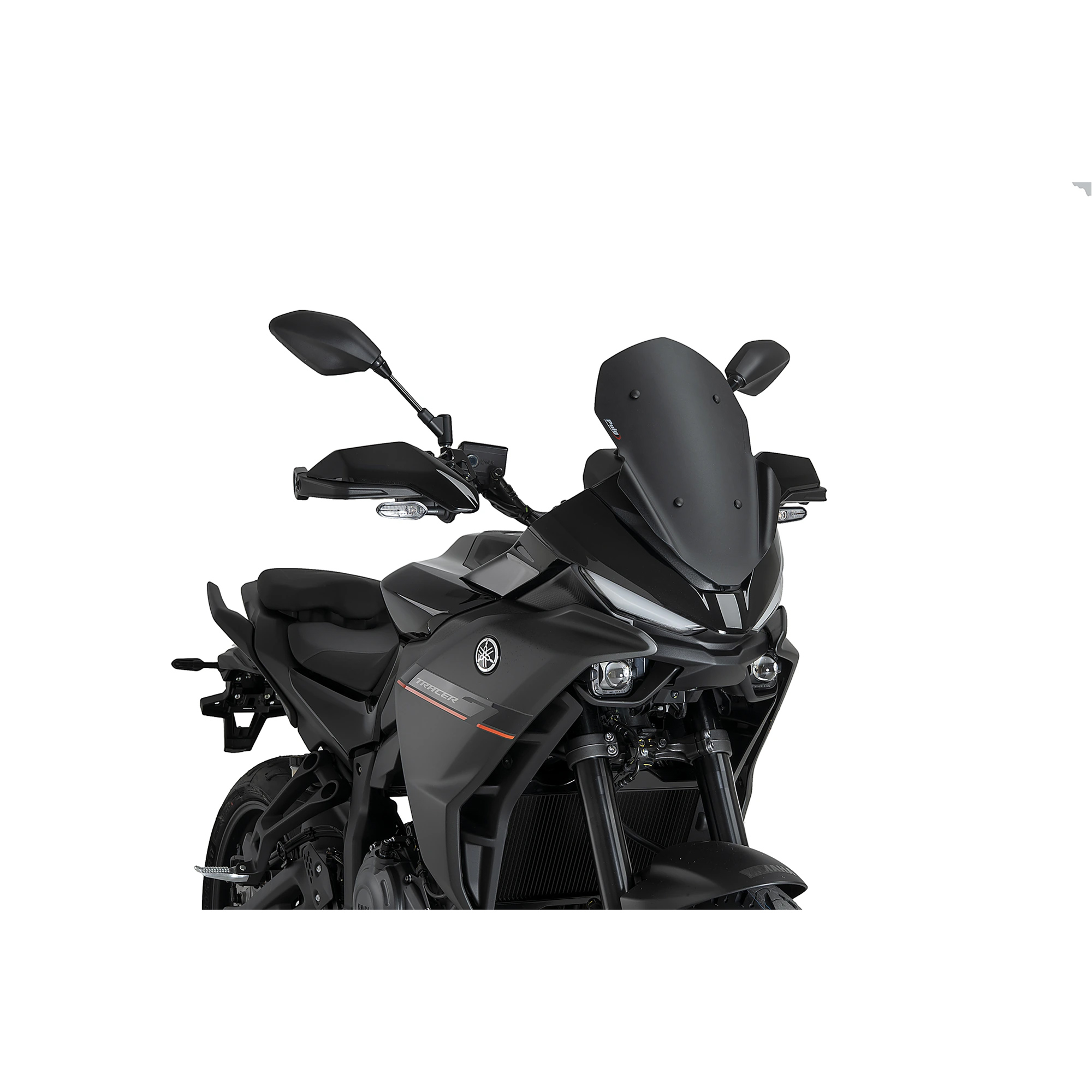 Puig Verkleidungsscheibe Sport mattschwarz für Tracer 7 /GT 2025- - Motorradteile & Ersatzteile - Verkleidungen & Abdeckungen