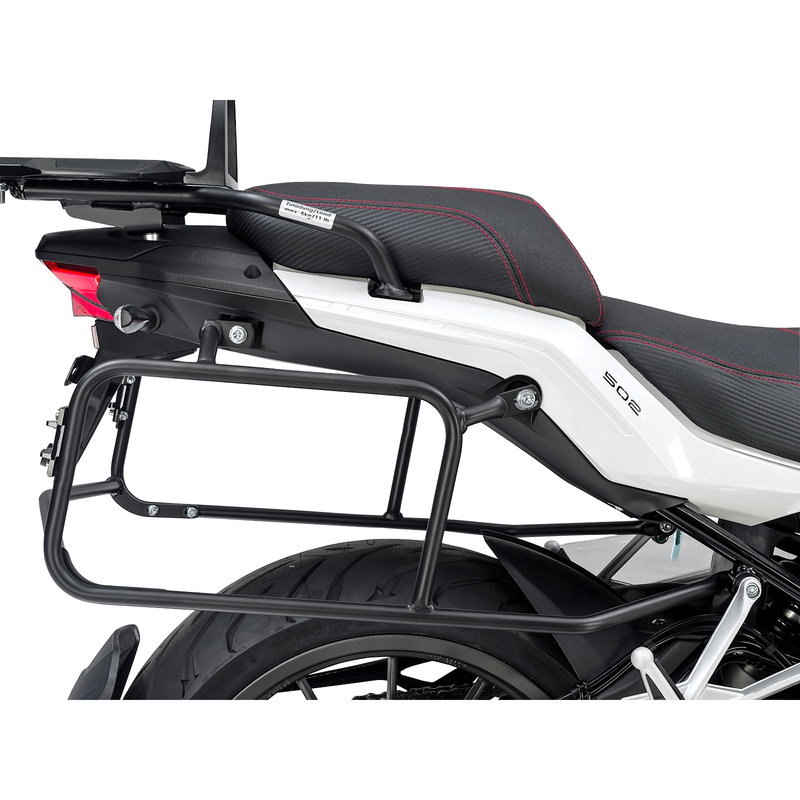 Hepco & Becker Seitenkofferträger schwarz für Benelli TRK 502 - Motorradzubehör - Motorradgepäck