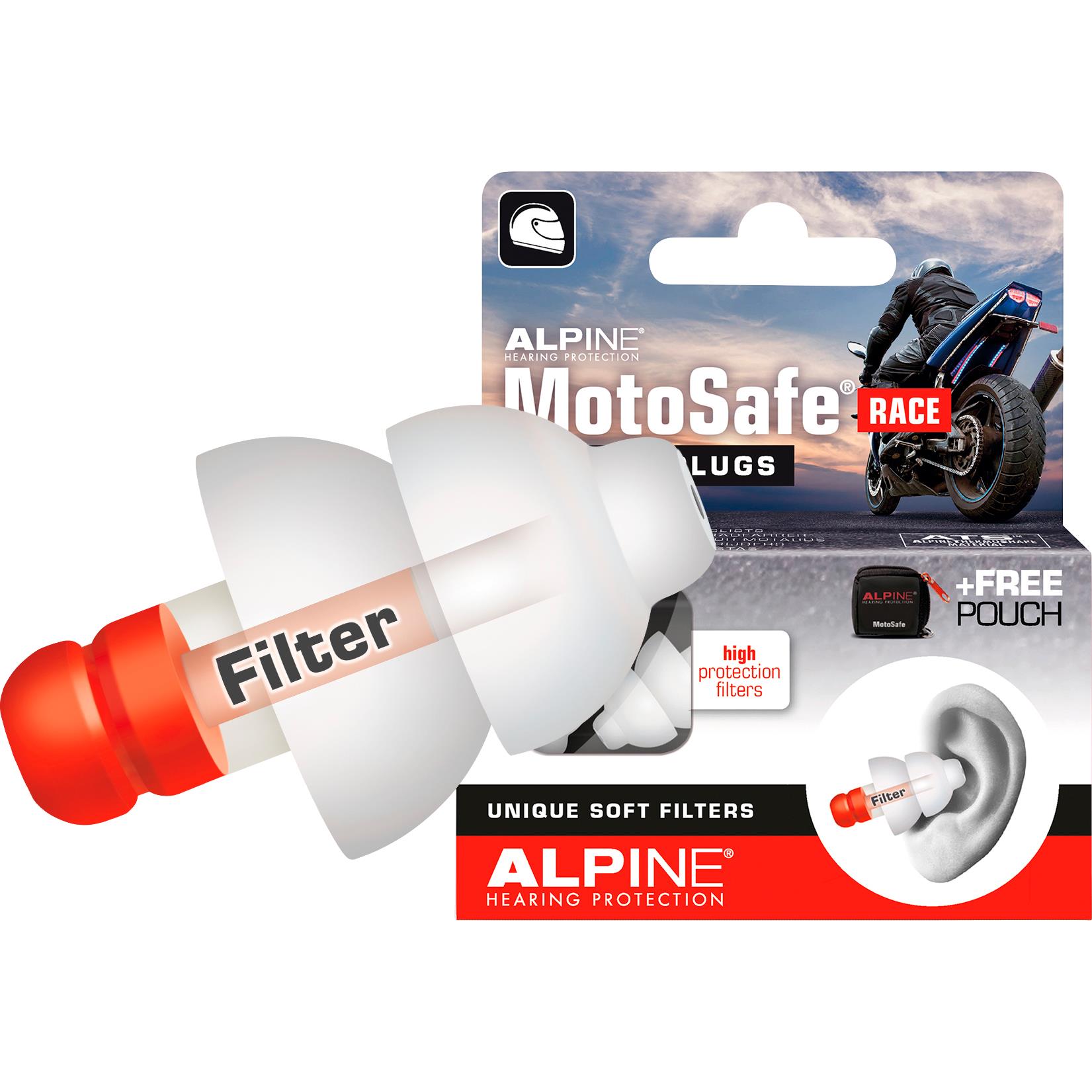 Alpine Motosafe Race - Helme & Brillen -