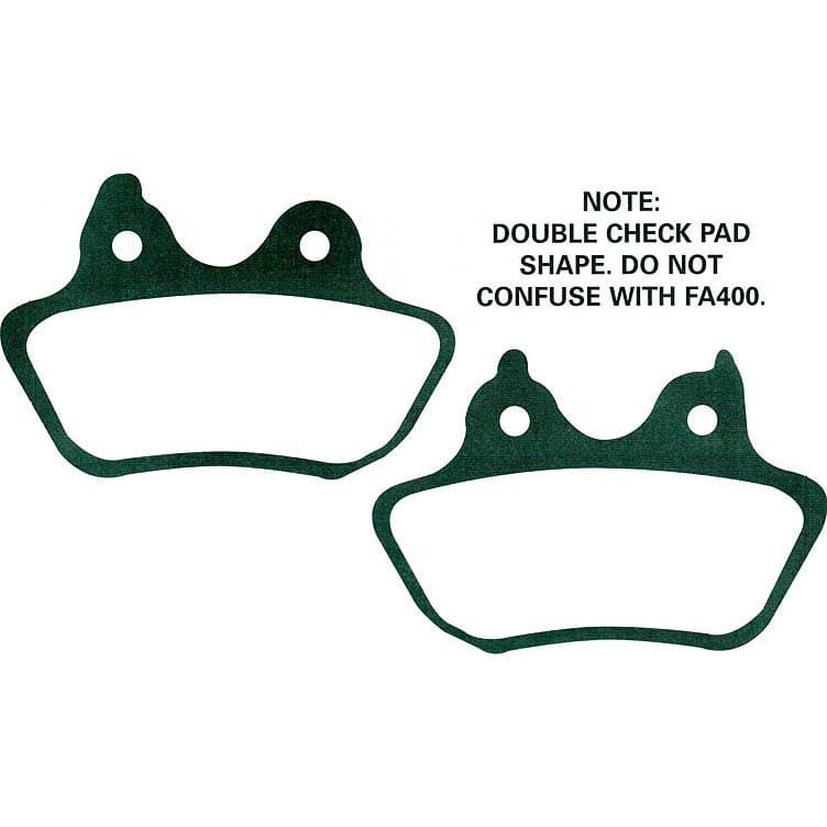 Hi-Q Bremsbeläge Sintermetall FA434HH 97,54x64,2x8mm - Motorradteile & Ersatzteile - Bremsen