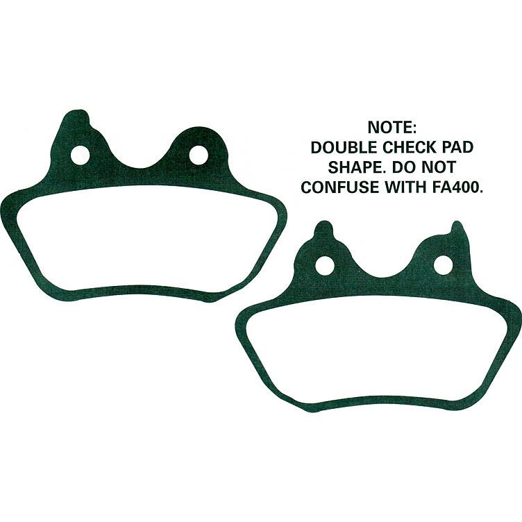 Hi-Q Bremsbeläge Sintermetall FA434HH 97,54x64,2x8mm - Motorradteile & Ersatzteile - Bremsen