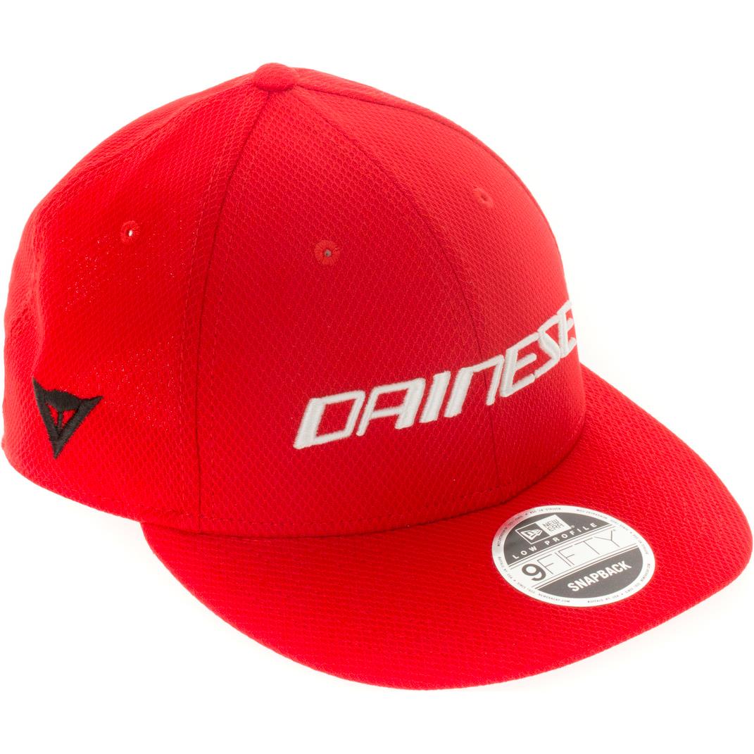 Dainese Snapback Cap rot - Motorradbekleidung - Freizeitbekleidung