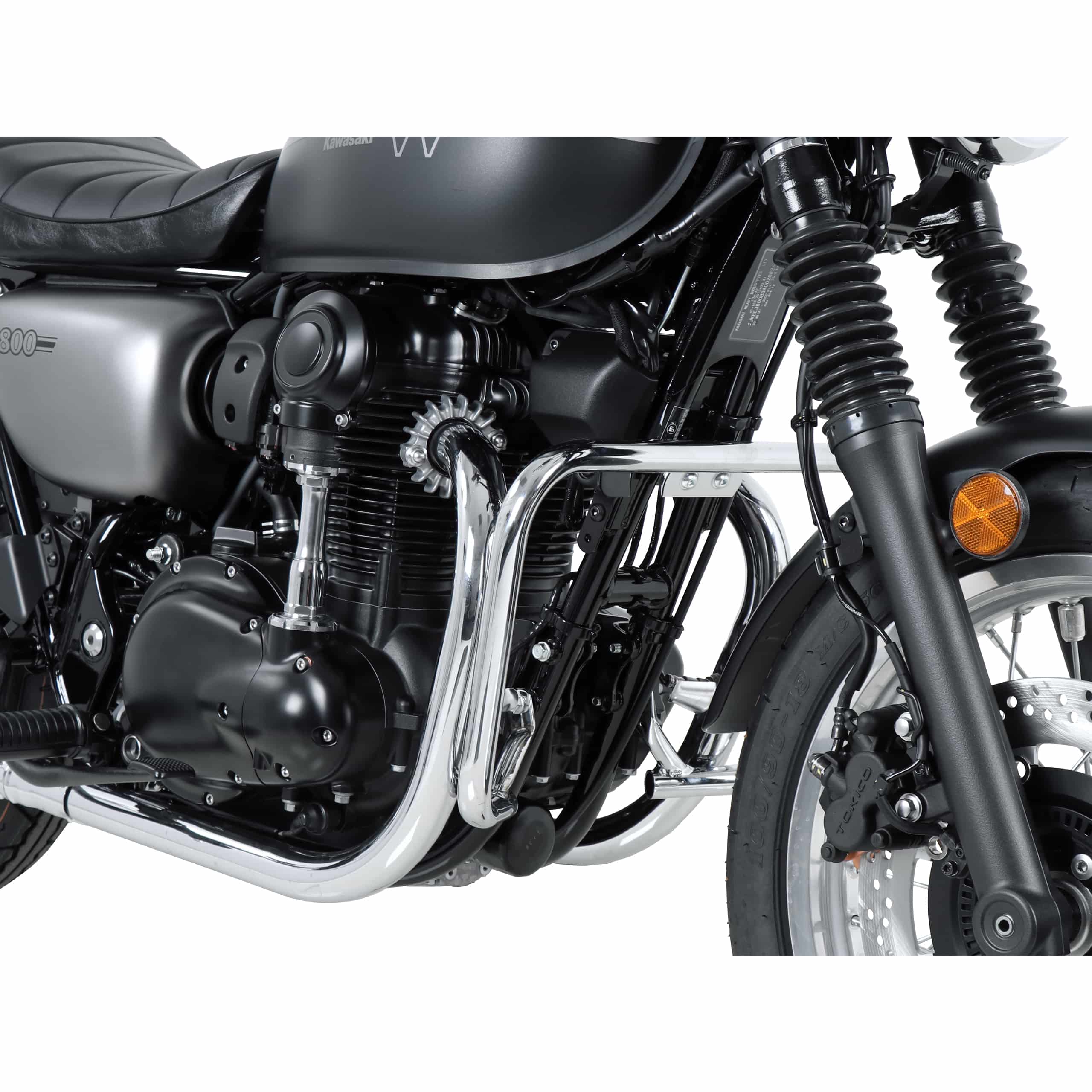 Hepco & Becker Sturzbügel chrom für Kawasaki W 800 2019- - Motorradteile & Ersatzteile - Anbauteile