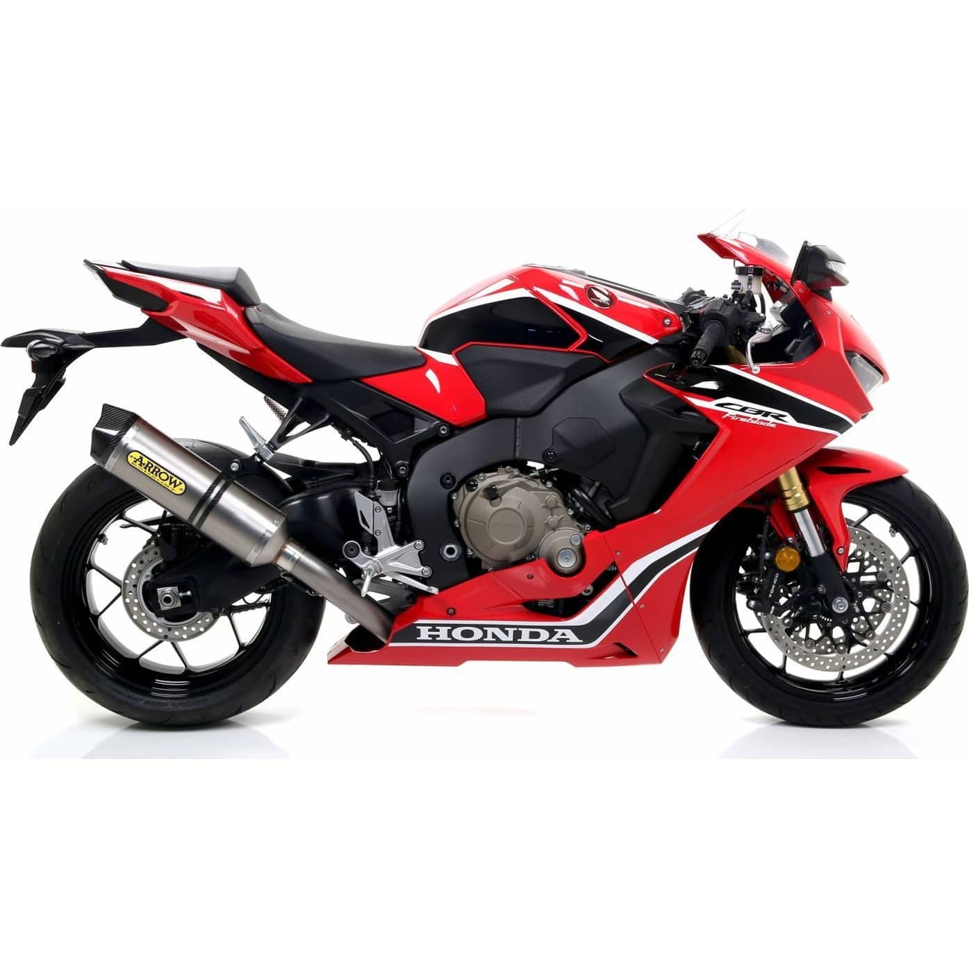 Arrow Exhaust Auspuff Race-Tech 71869PK Titan/Carbon für CBR 1000 RR SC77 - Motorradteile & Ersatzteile - Auspuff