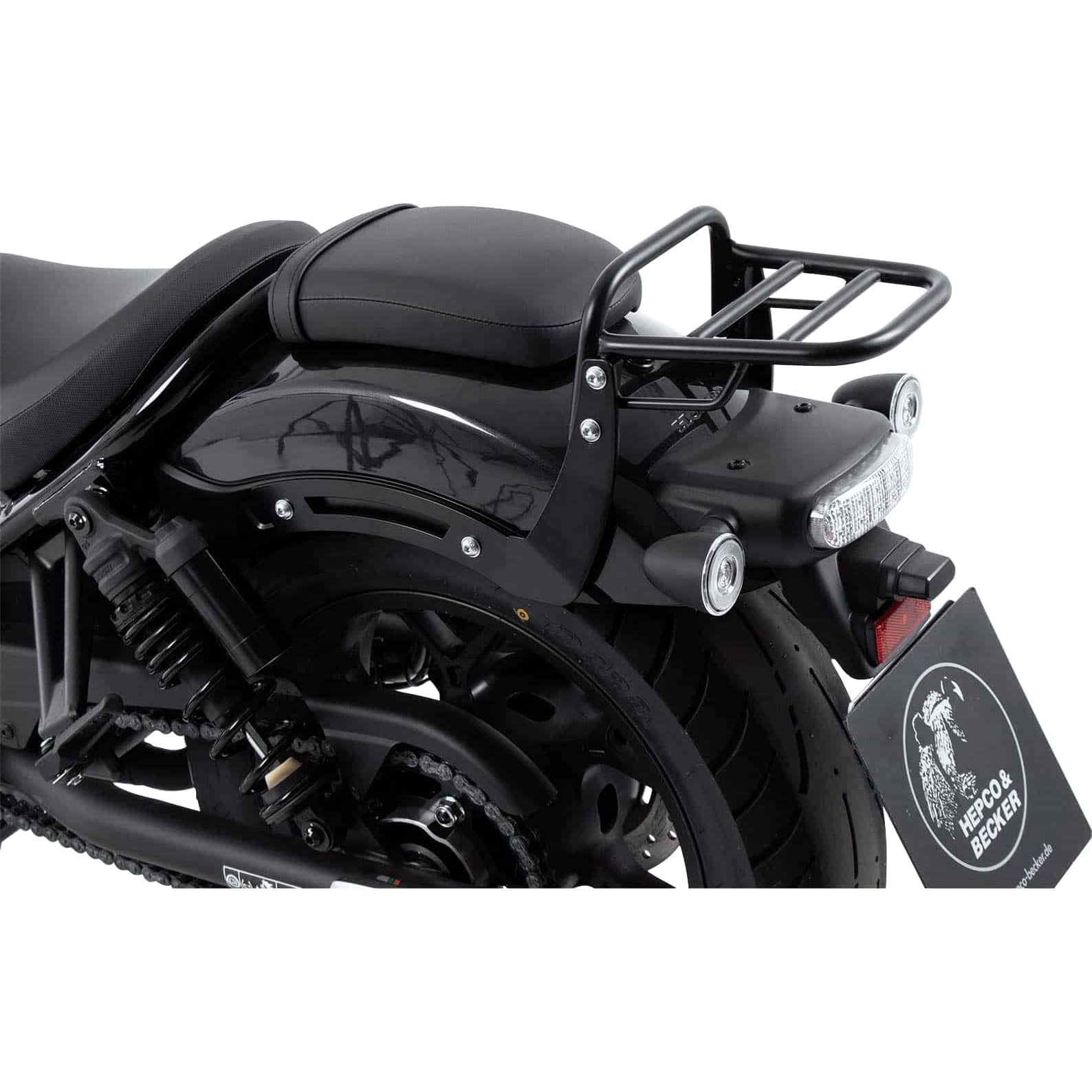Hepco & Becker Rohrgepäckbrücke schwarz für Yamaha XV 950 /R Bolt - Motorradzubehör - Motorradgepäck