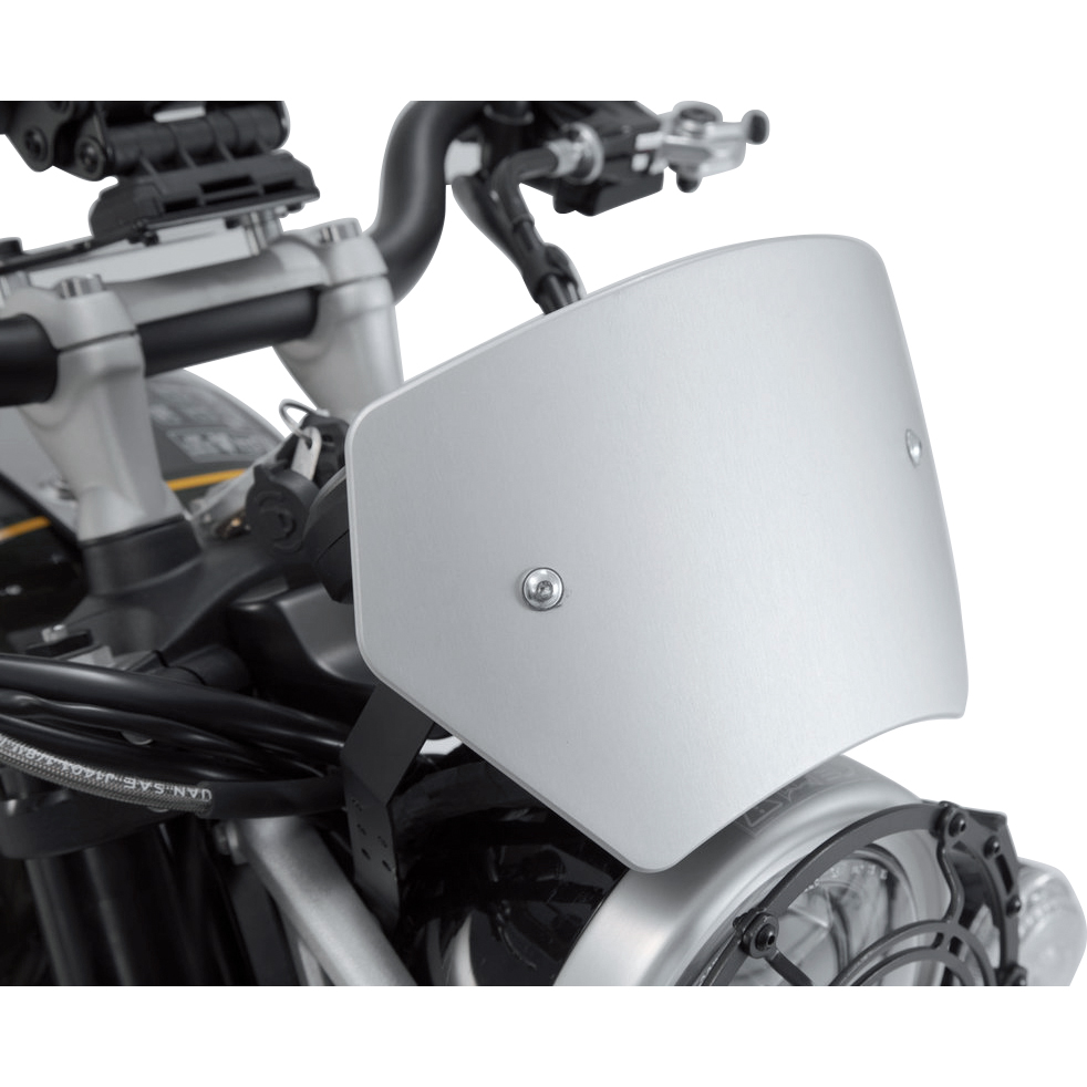 SW-MOTECH Windschild Alu silber für Triumph Scrambler 1200 - Motorradteile & Ersatzteile - Anbauteile