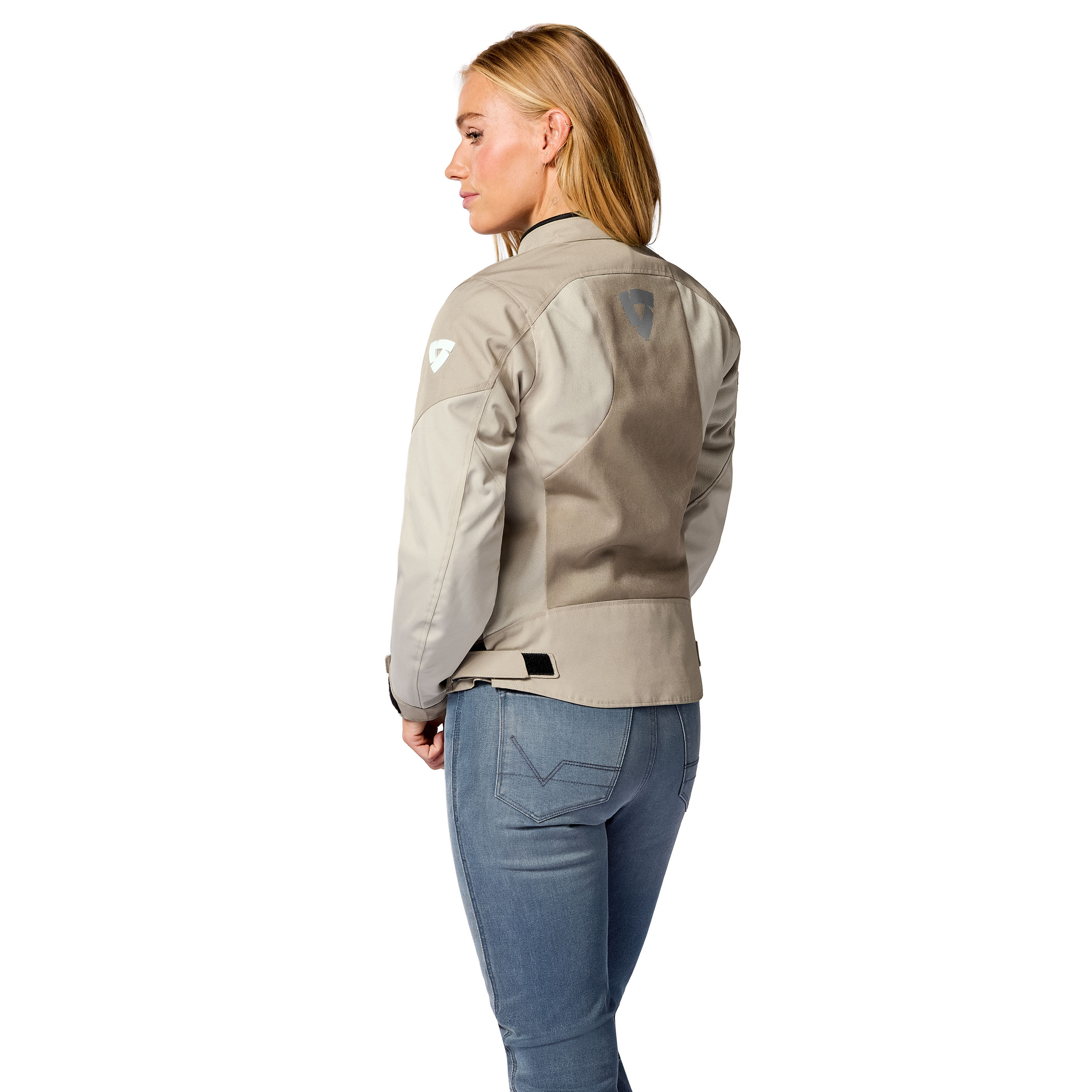REV'IT!-Torque 3 H2O Damen Jacke sand/weiß 46-0002051999171304
