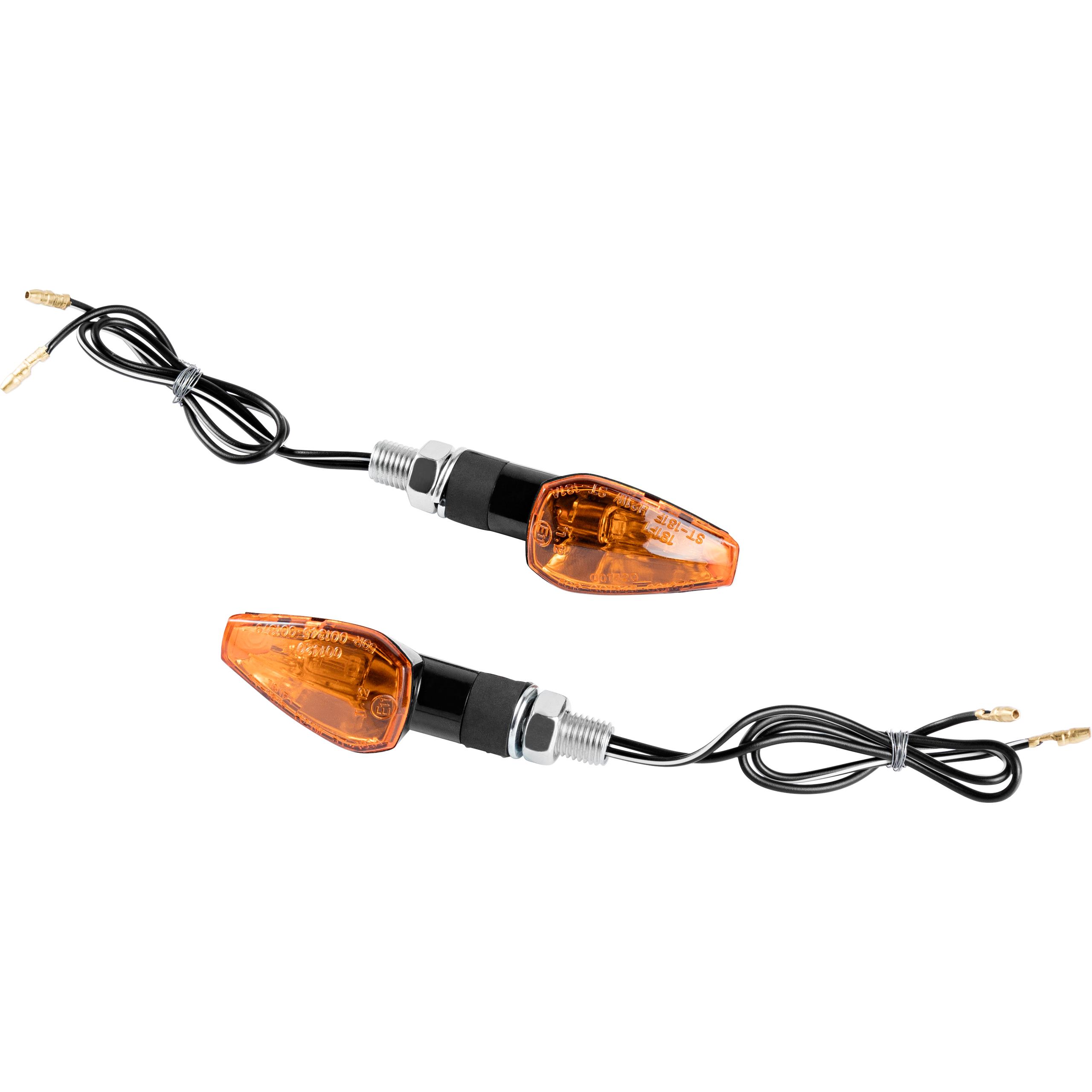 HIGHSIDER smart-Blinkerpaar Peak 12V/H21 M10 kurz, carbonlook-5565501021000320