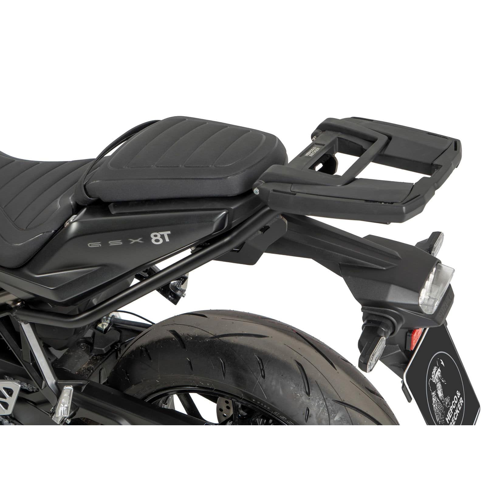 Hepco & Becker Gepäckträger Easyrack schwarz für Suzuki GSX-8 T - Motorradzubehör - Motorradgepäck