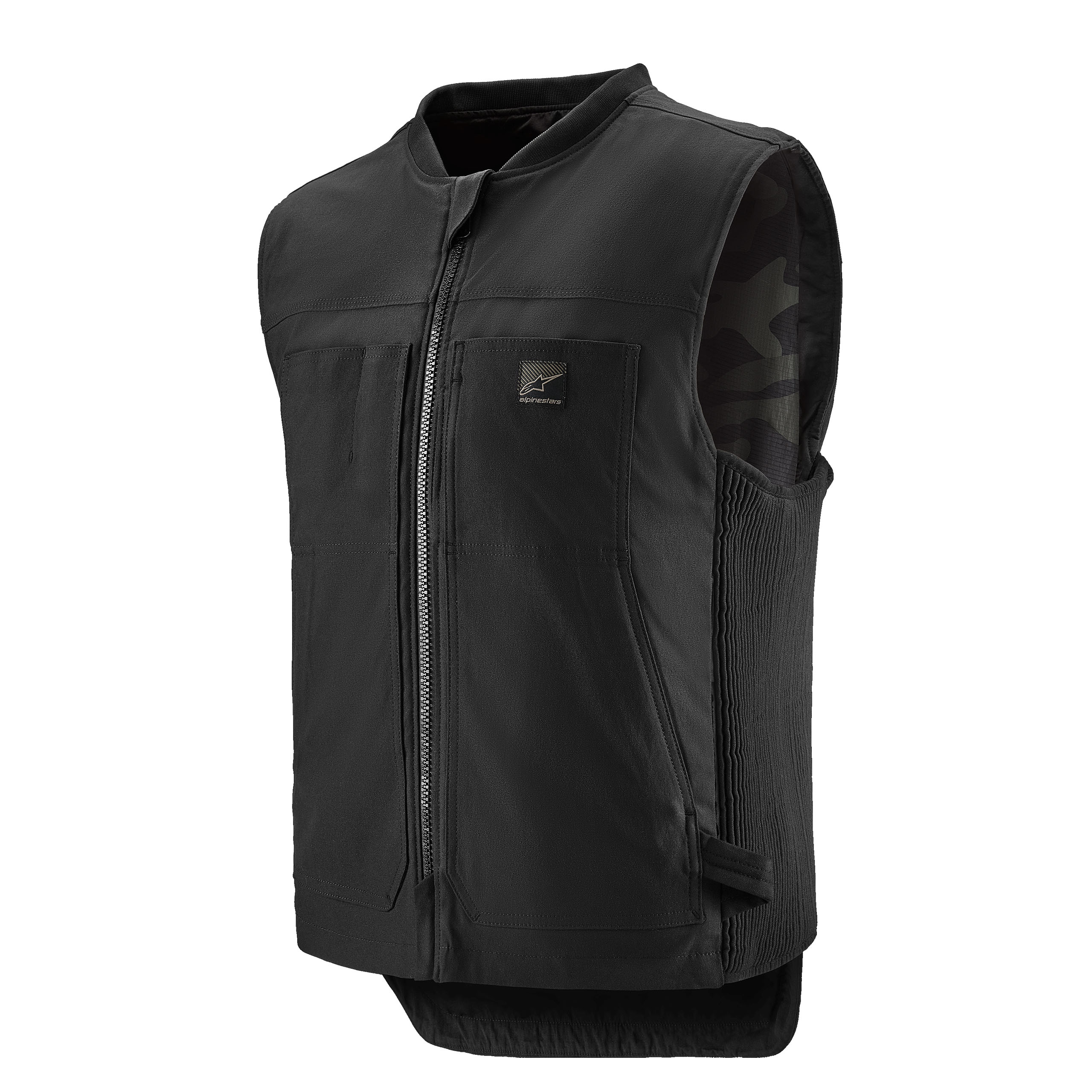 Alpinestars-Tech-Air 3 V2 Canvas Airbag Weste schwarz L-0001870999001010