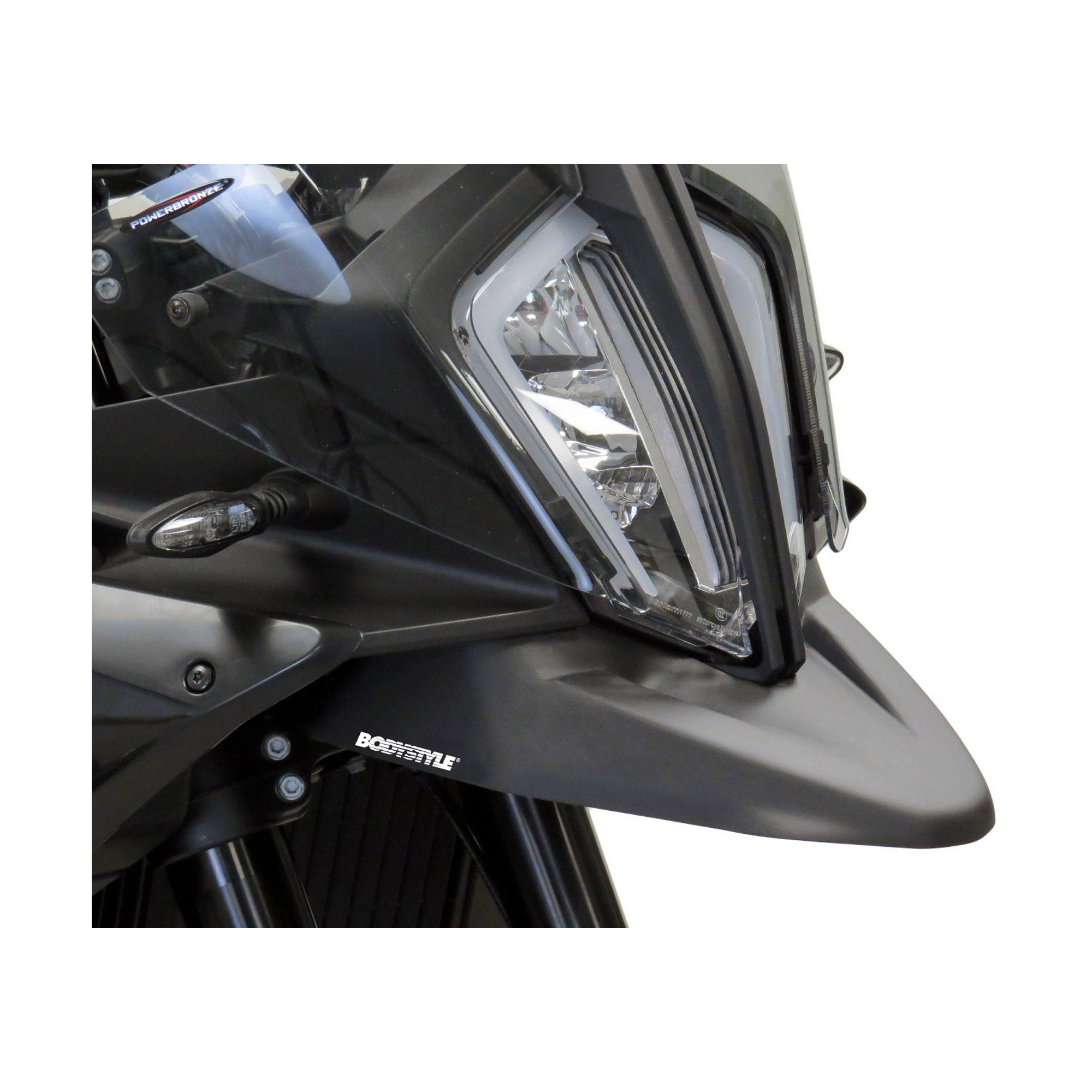Bodystyle-Schnabelverlängerung mattschwarz für 790/890 Adventure 2023--0002330134000004